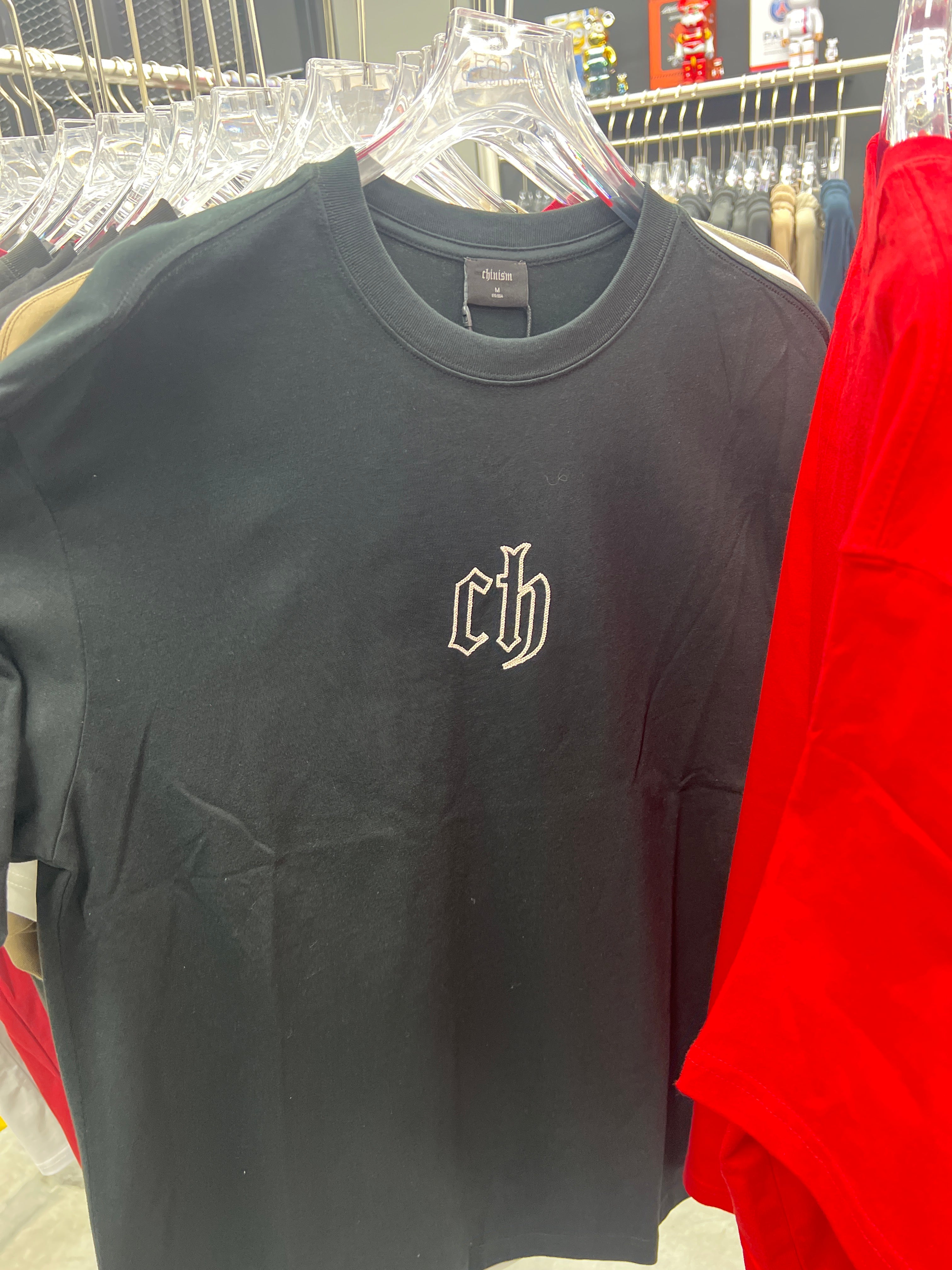 CHINISN TEE 001 BLACK