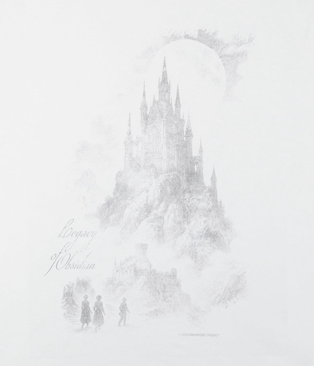 KNOWONE MEDIVAL CASTLE TEE WHITE