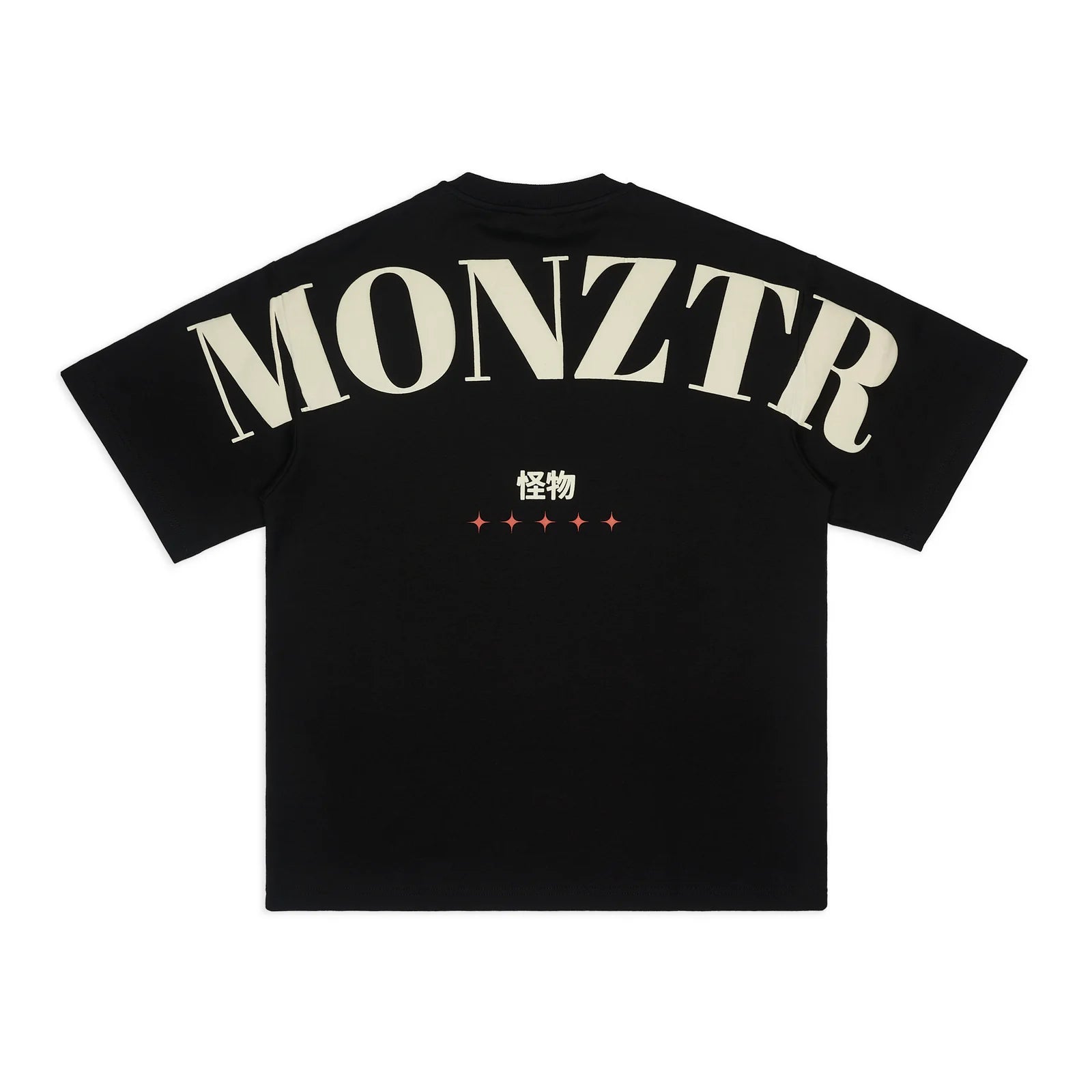 MONZTR PUFF TEE BLACK