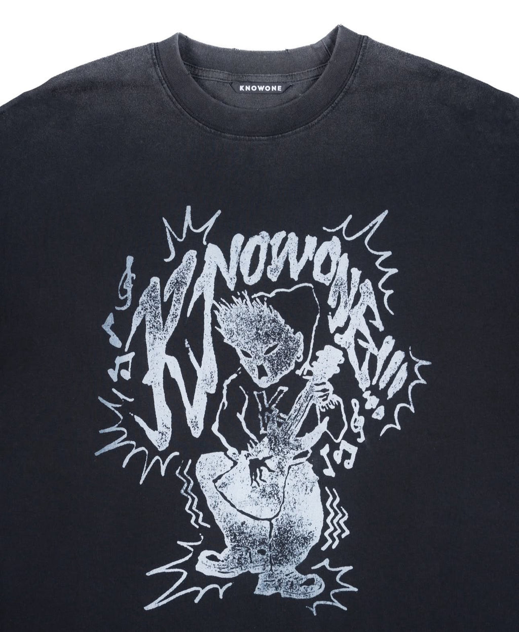 KNOWONE BAND ROCK TEE BLACK