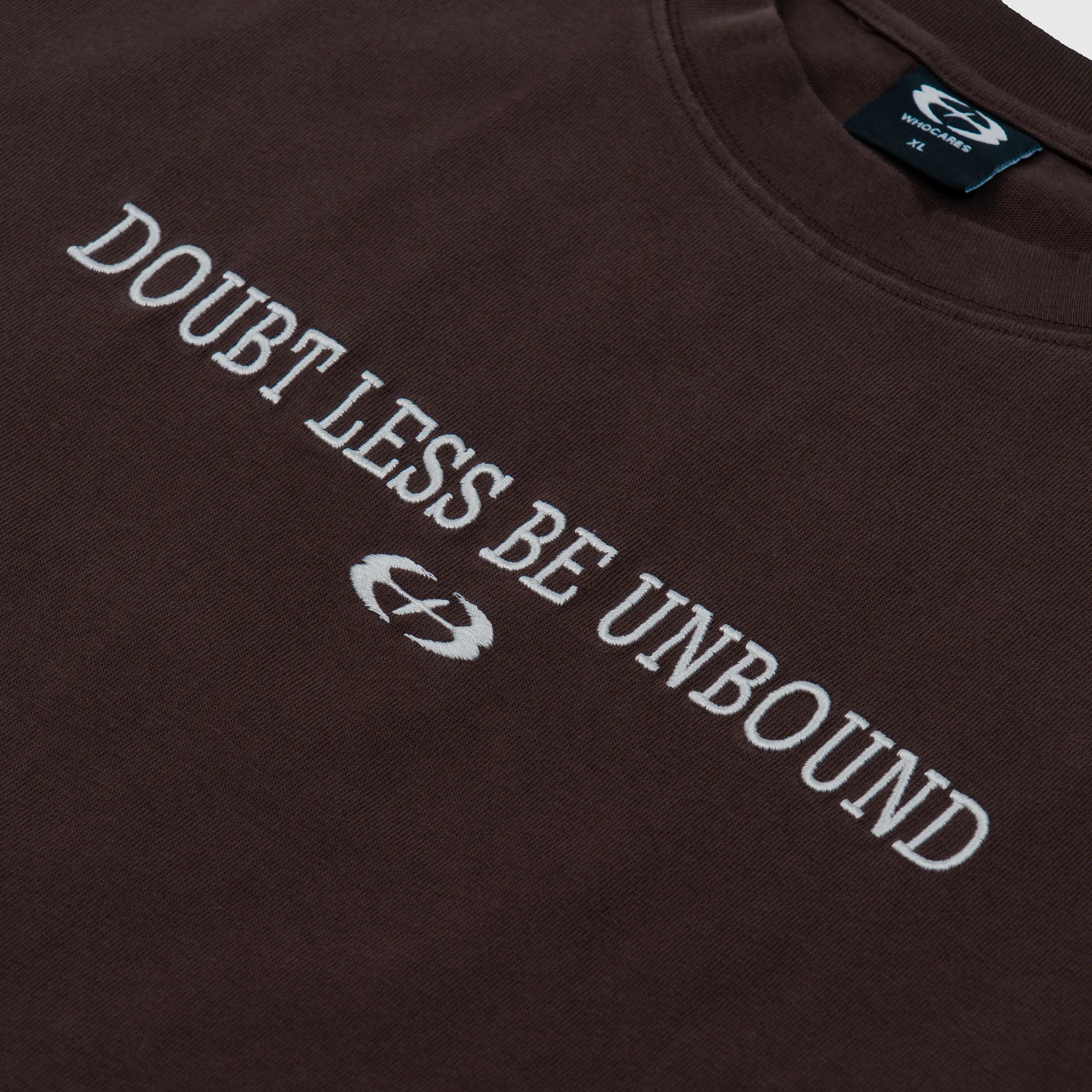 WHOCARES NO DOUBT TEE BROWN
