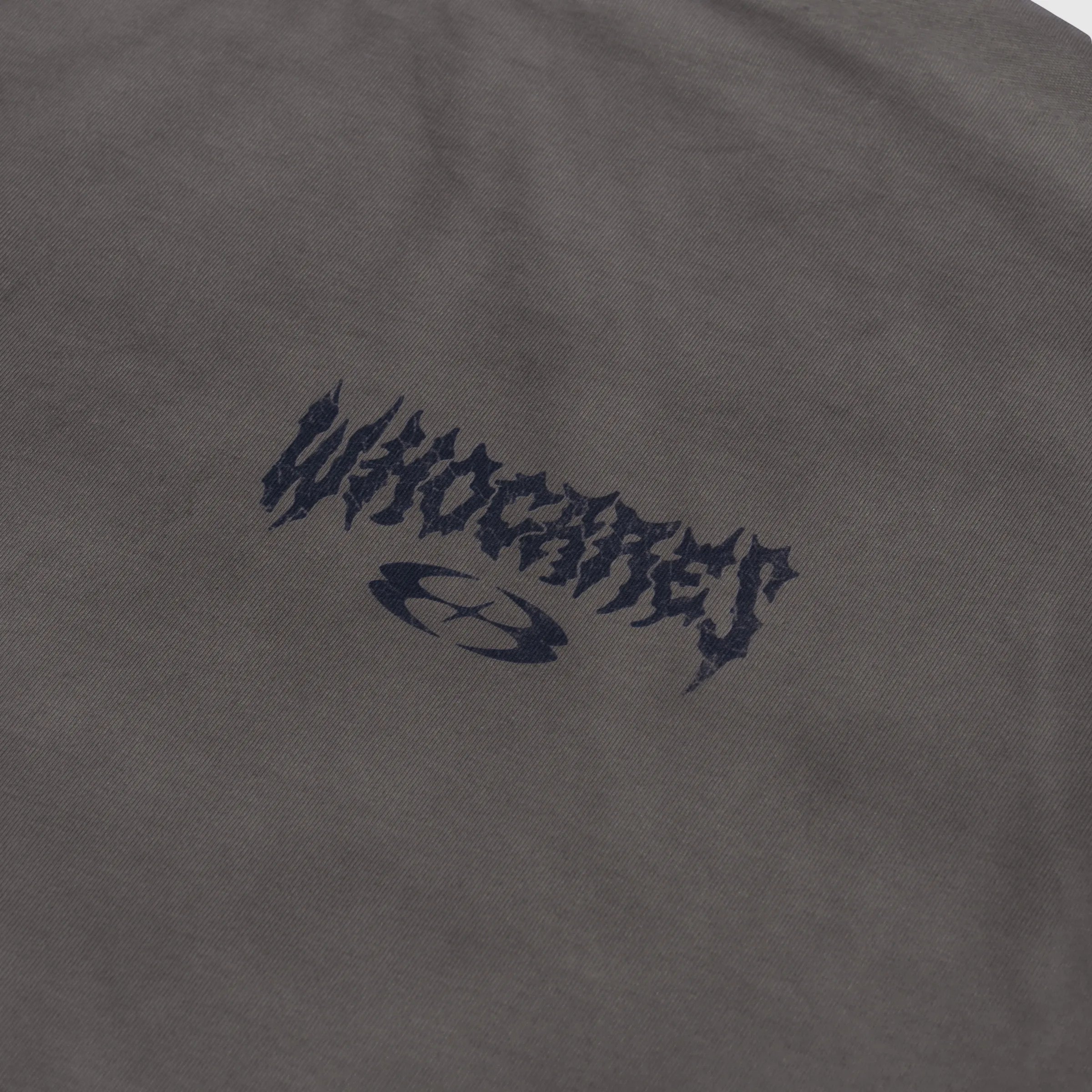 WHOCARES NO FEAR QUOTE TEE BROWN