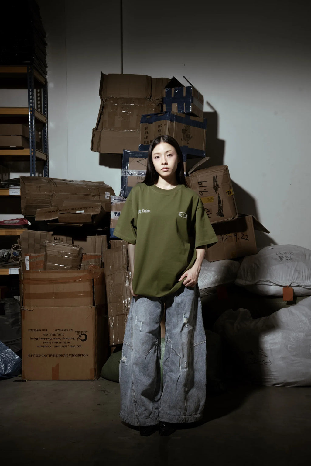 WHOCARES NO IDEA TEE GREEN