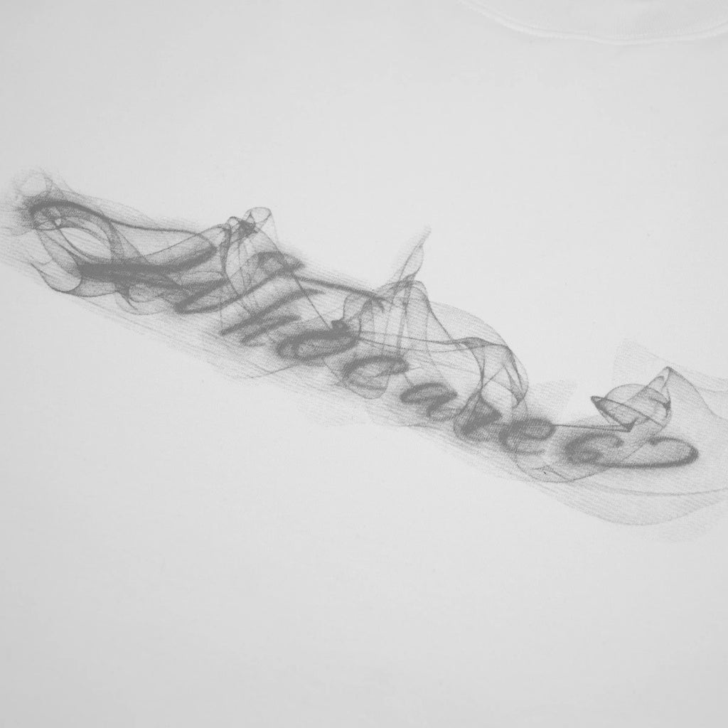 WHOCARES SMOKE LOGO TEE WHITE