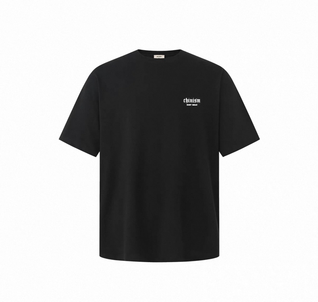 CHINISM BASIC LOGO TEE BLACK