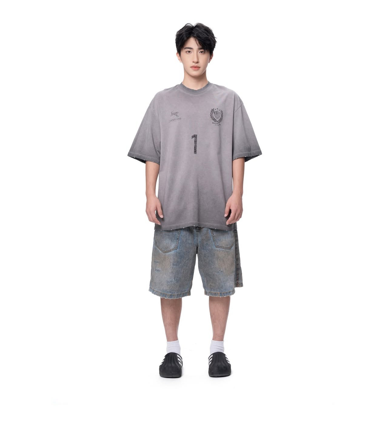 KNOWONE FOOTBALL TEE GREY