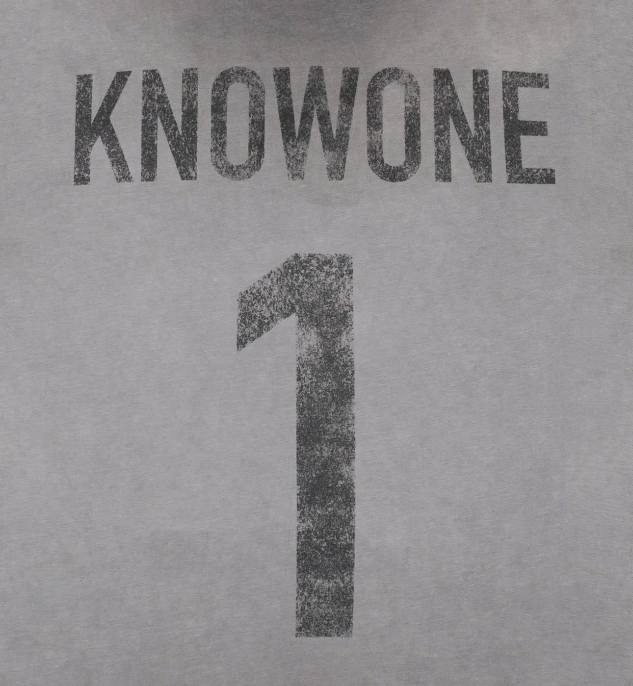 KNOWONE FOOTBALL TEE GREY