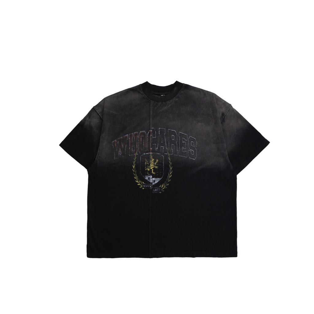WHOCARES WASHED EMBLEM TEE