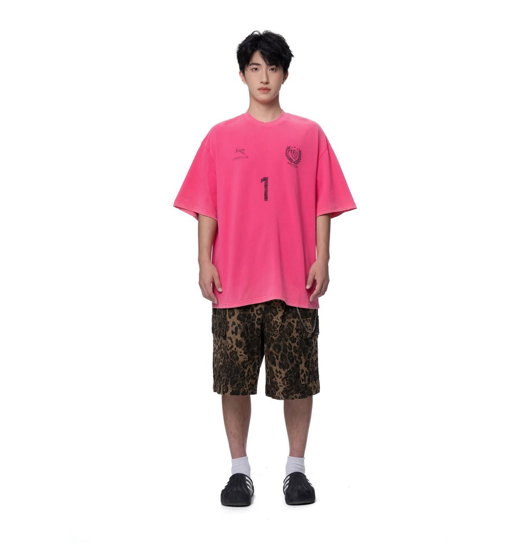 KNOWONE FOOTBALL TEE PINK