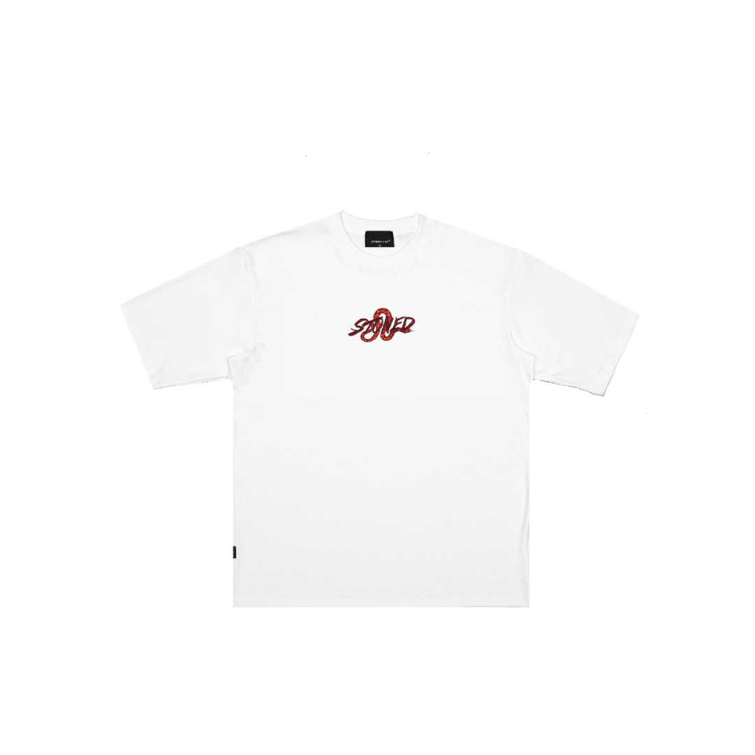 STONED HEXAGON WHITE
