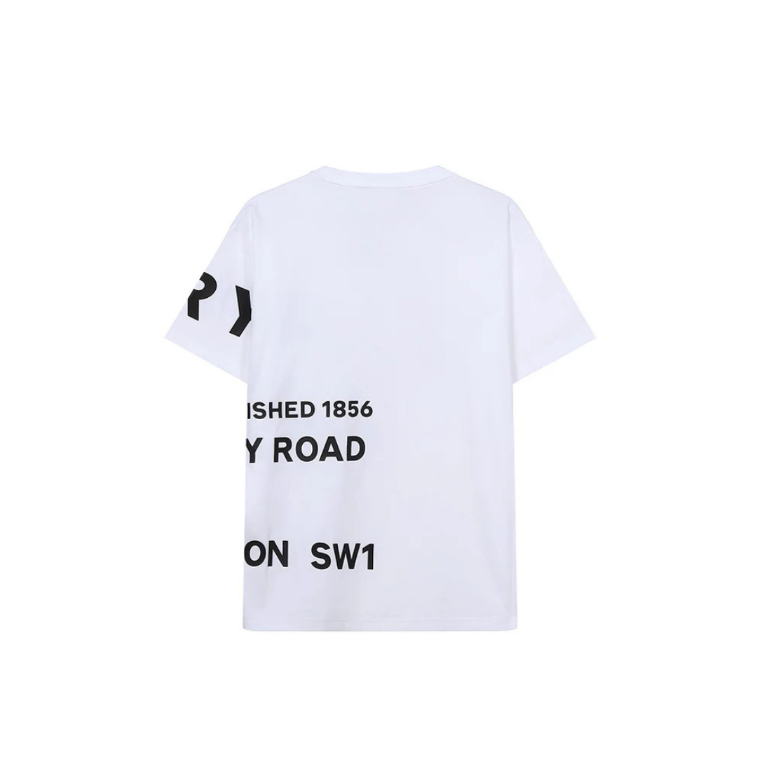 BURBERRY 3D BIG LOGO TEE WHITE
