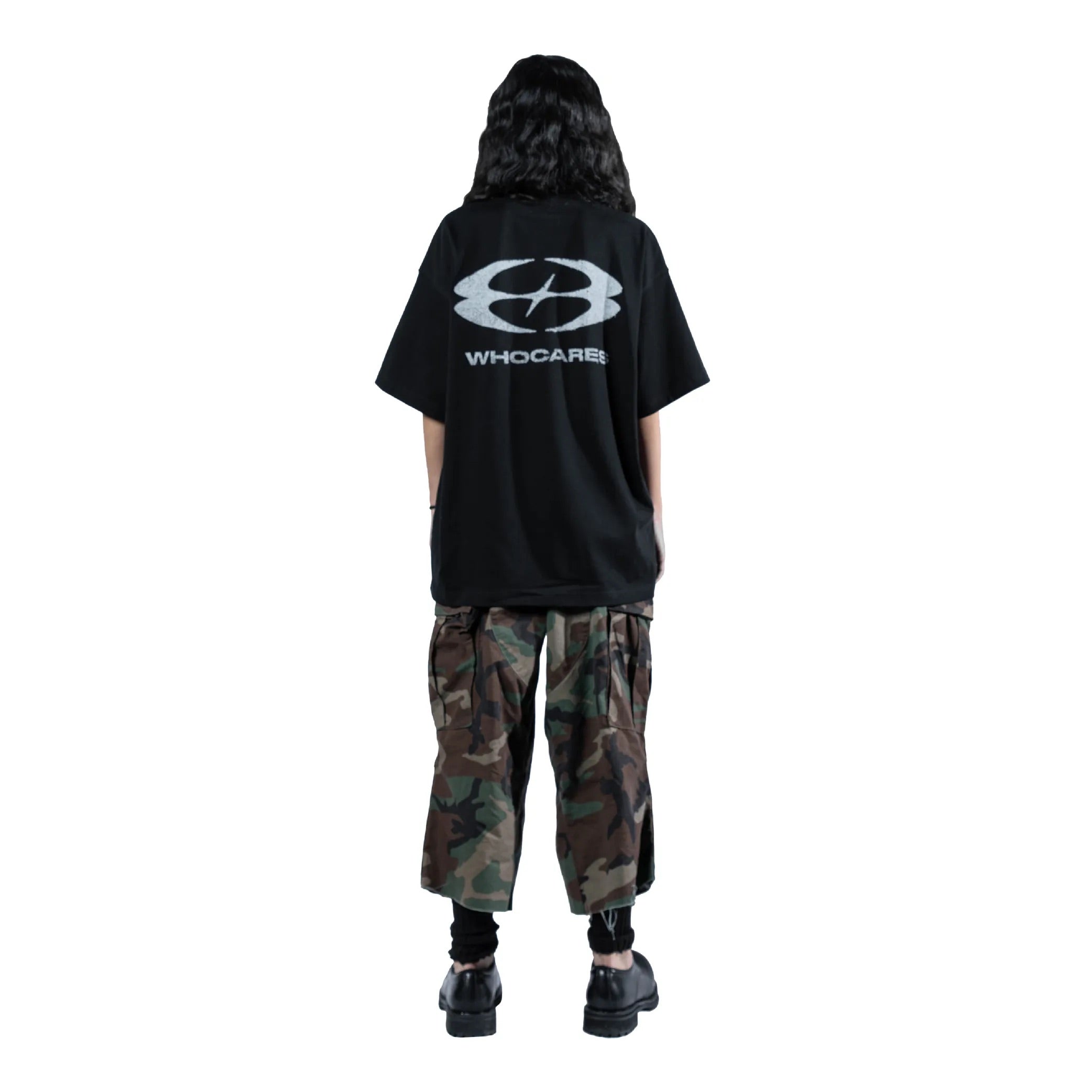 WHOCARES MOTION TEE BLACK