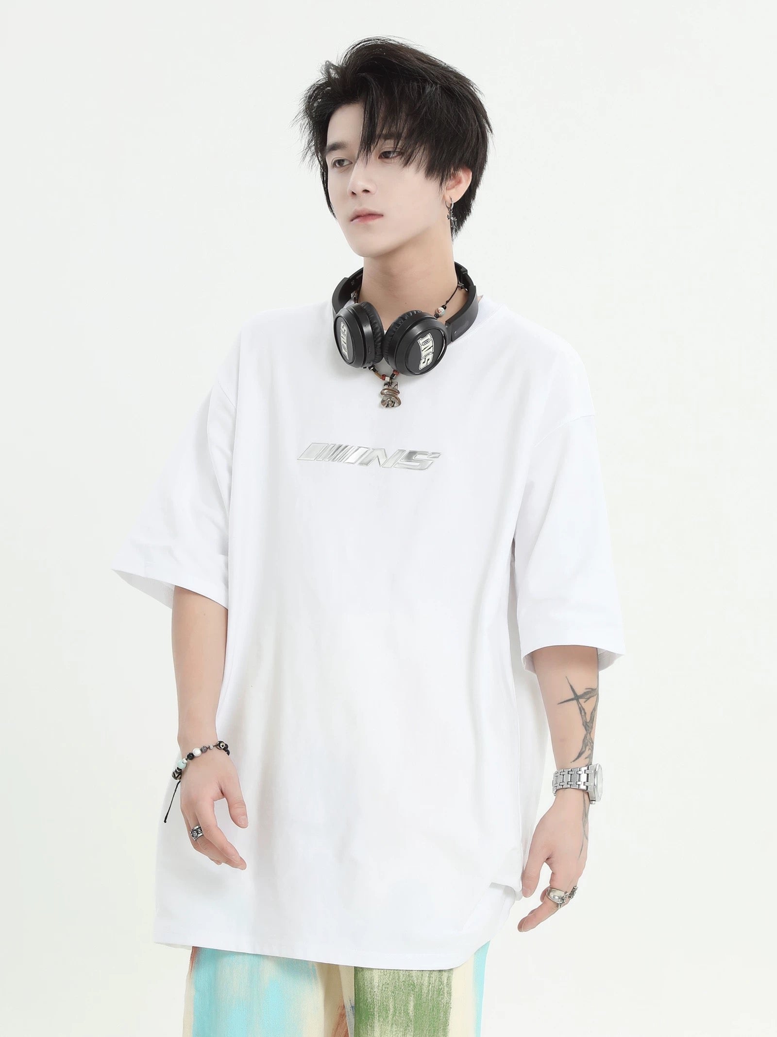 INS CHORME WHITE TEE