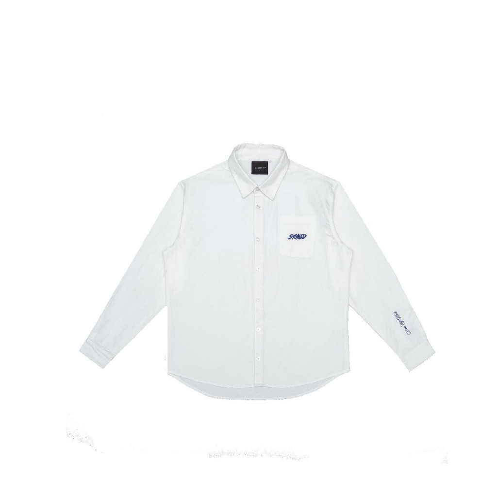 STONED BLESSED 25 SHIRT WHITE