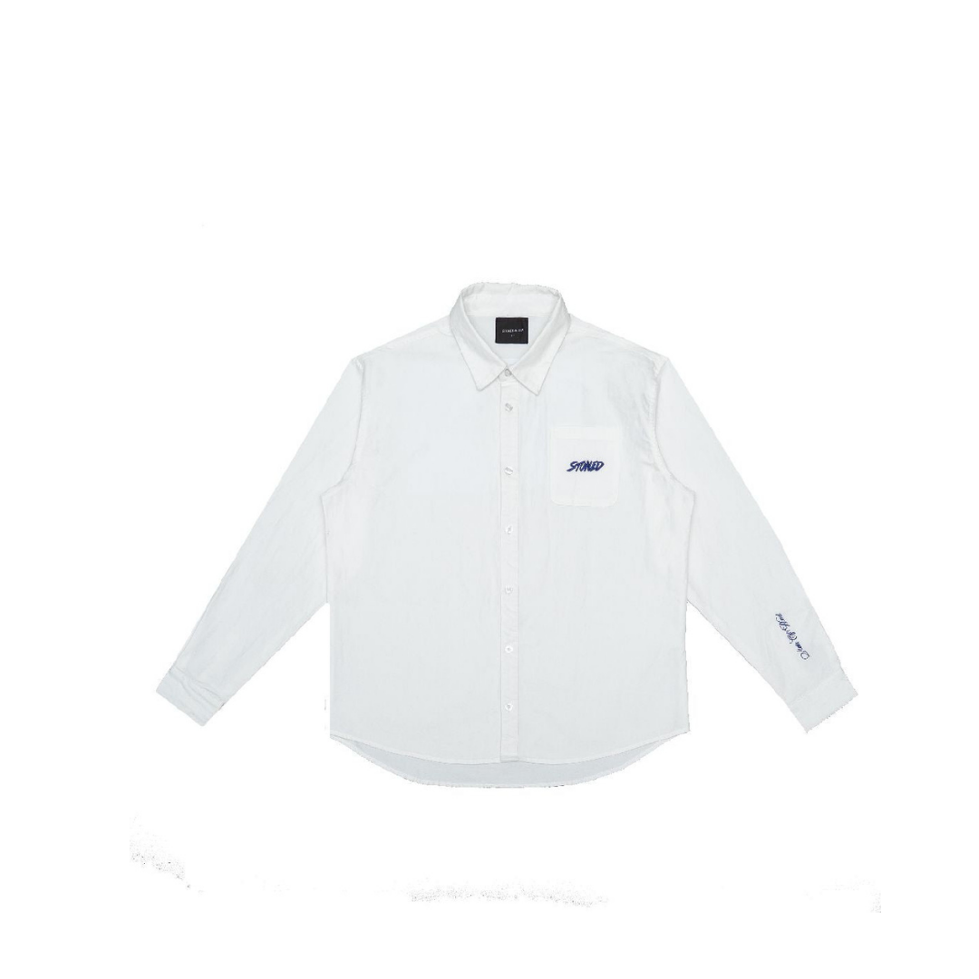 STONED BLESSED 25 SHIRT WHITE