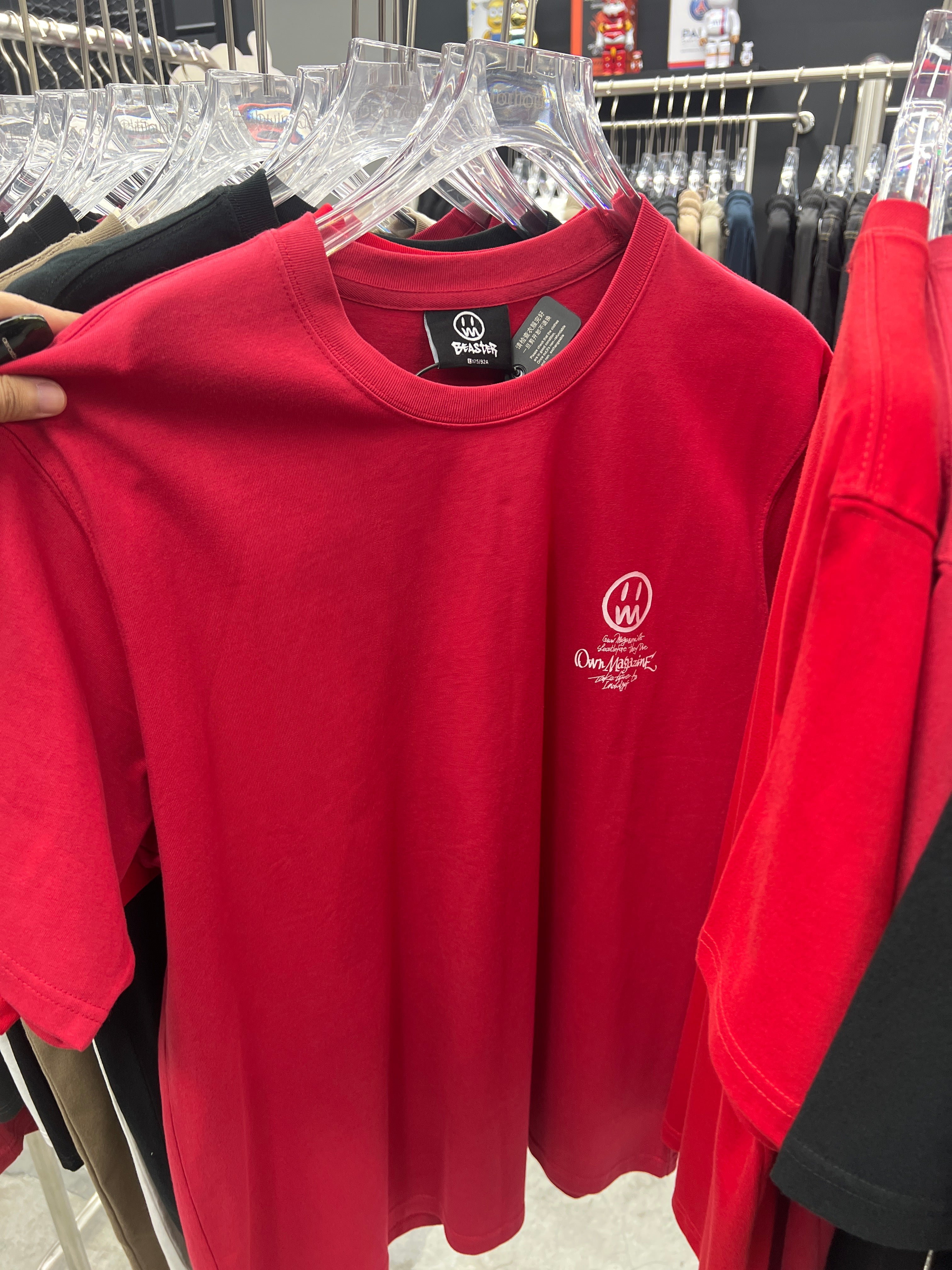 BEASTER TEE 004 RED