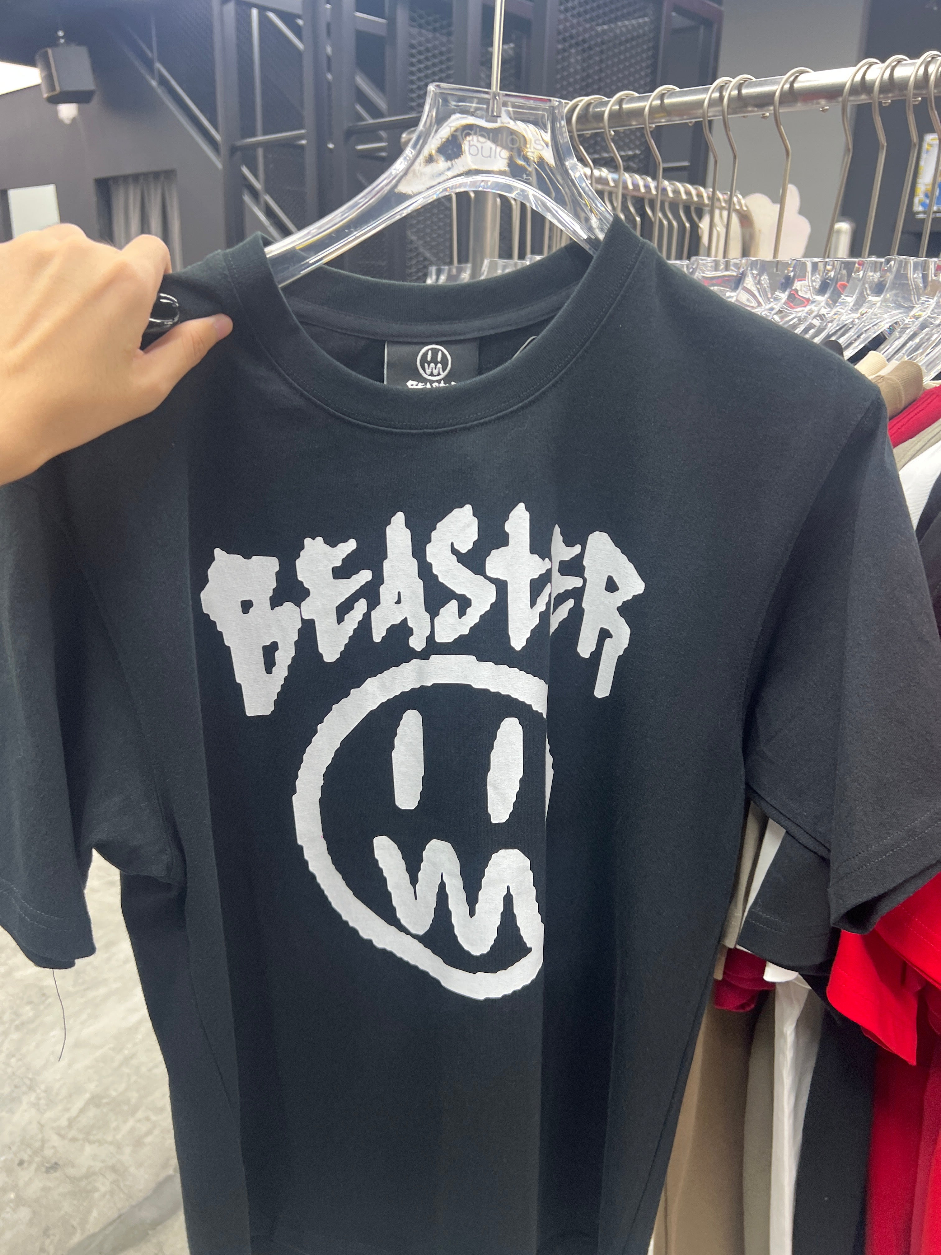 BEASTER TEE 001 BLACK