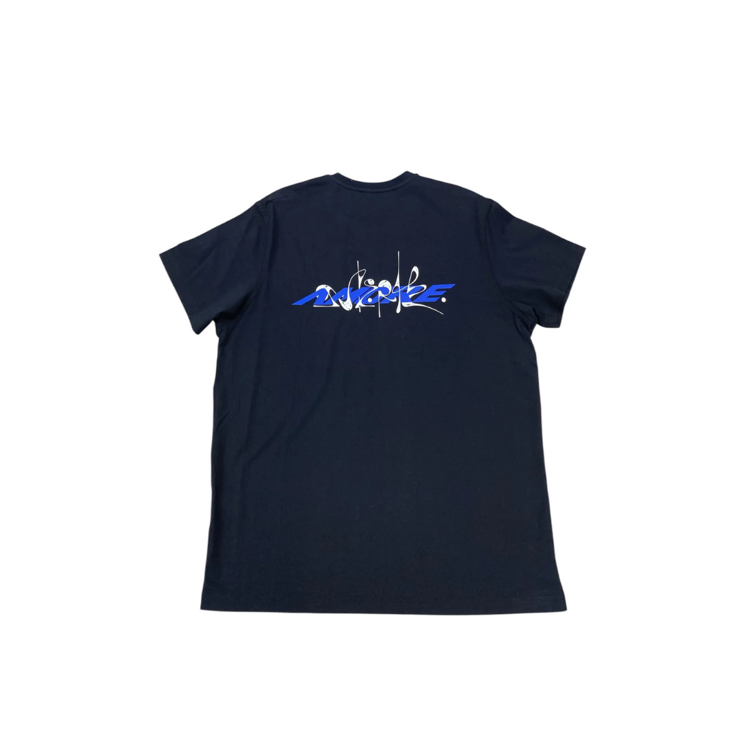 GIVENCHY BLUE LOGO TEE