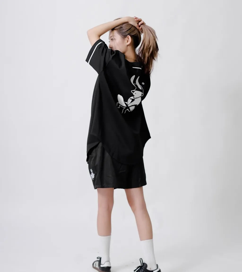 LUXLI ANAGRAM SHORTS