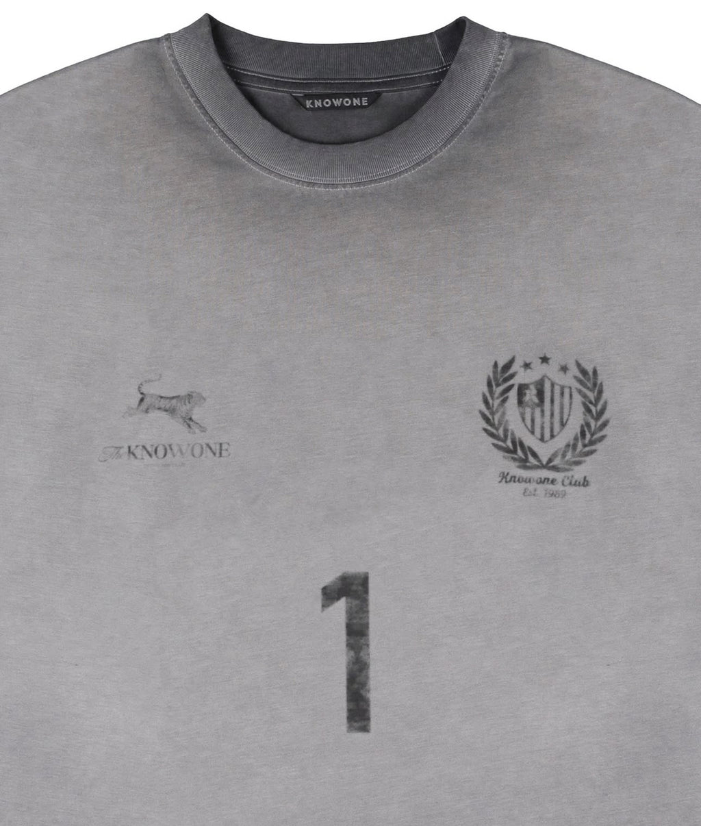 KNOWONE FOOTBALL TEE GREY