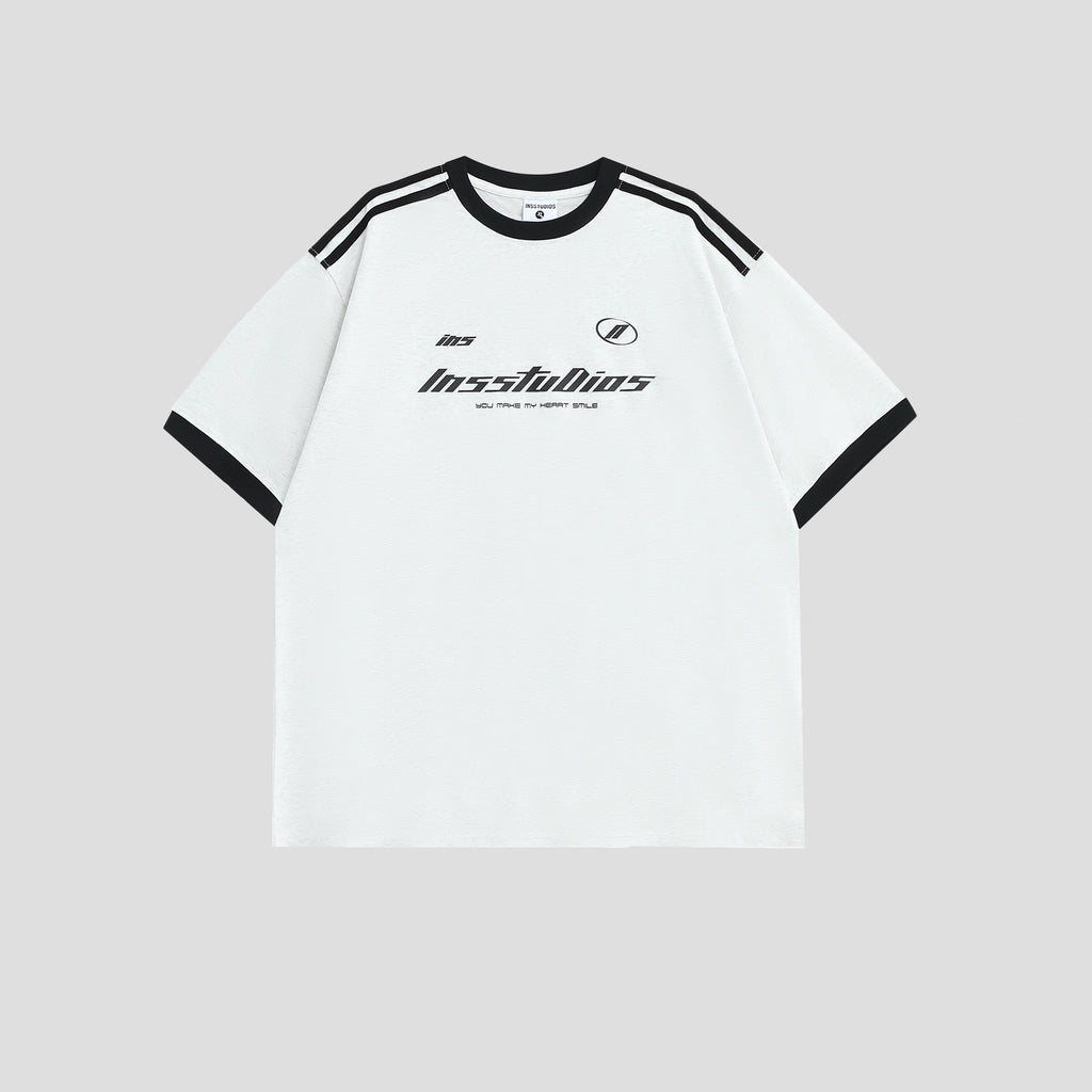 INS LINE GREY TEE