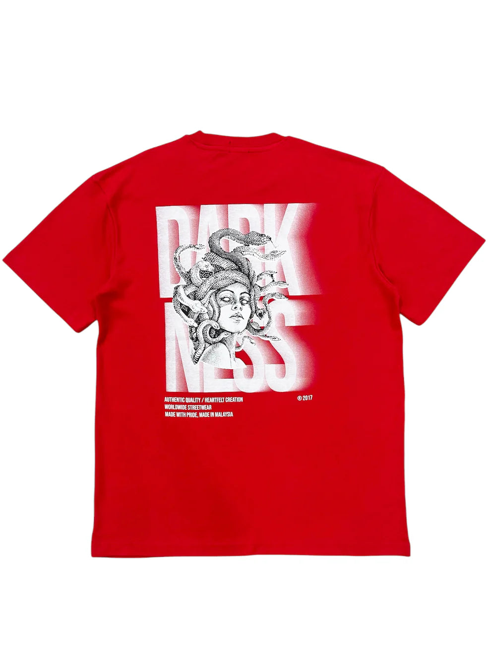 DARKNESS MEDUSA TEE RED