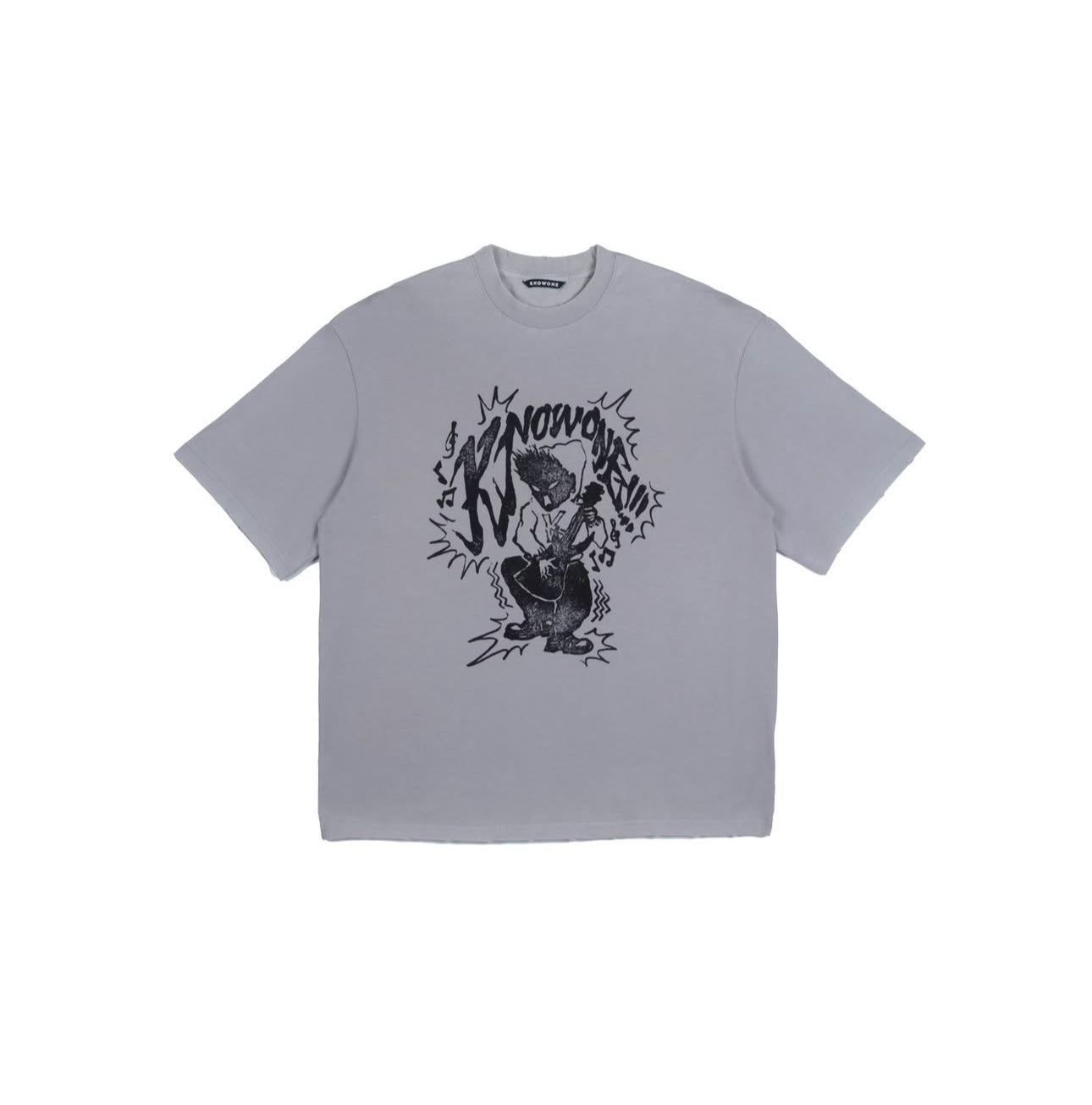KNOWONE BAND ROCK TEE GREY