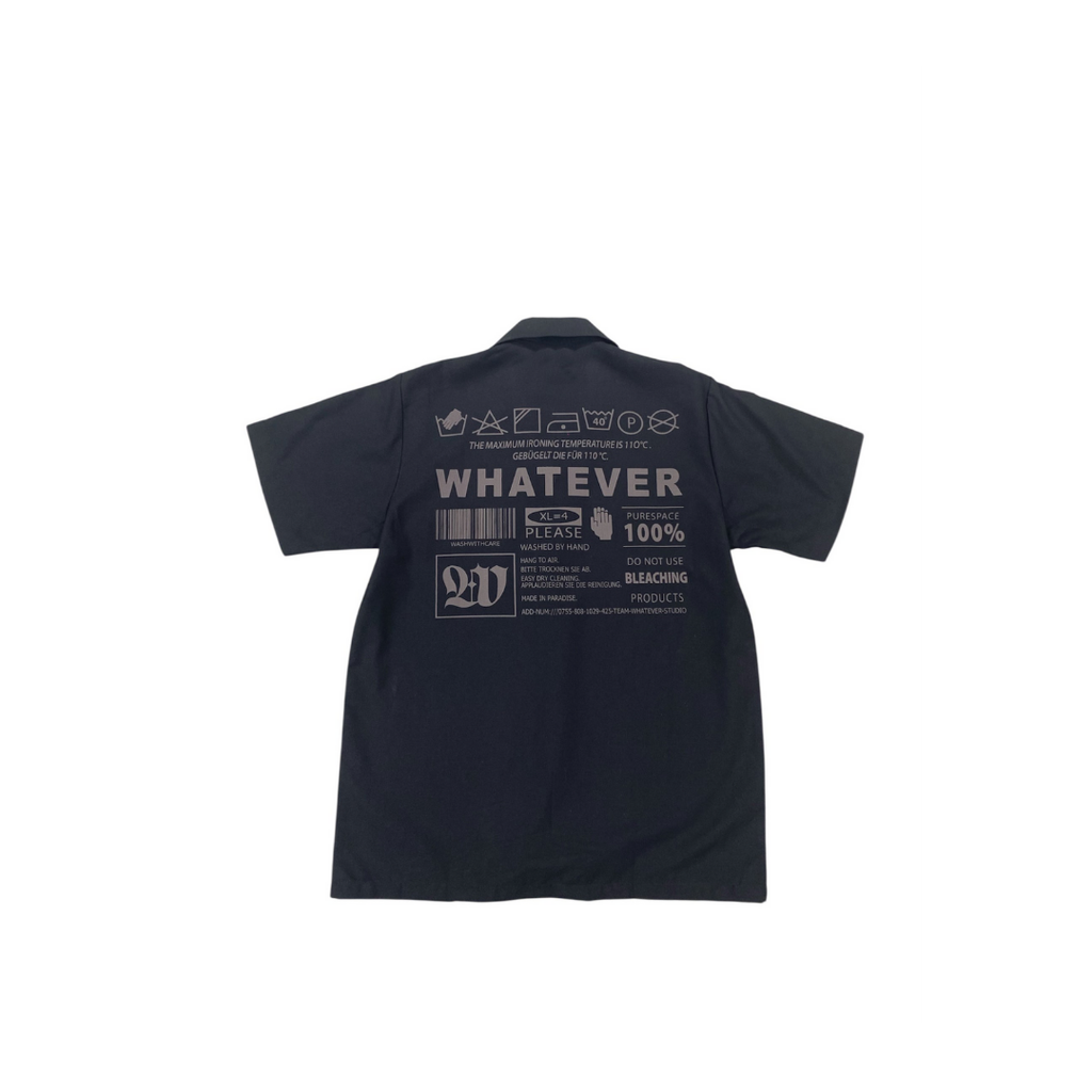 WHATEVER SHIRT BLACK