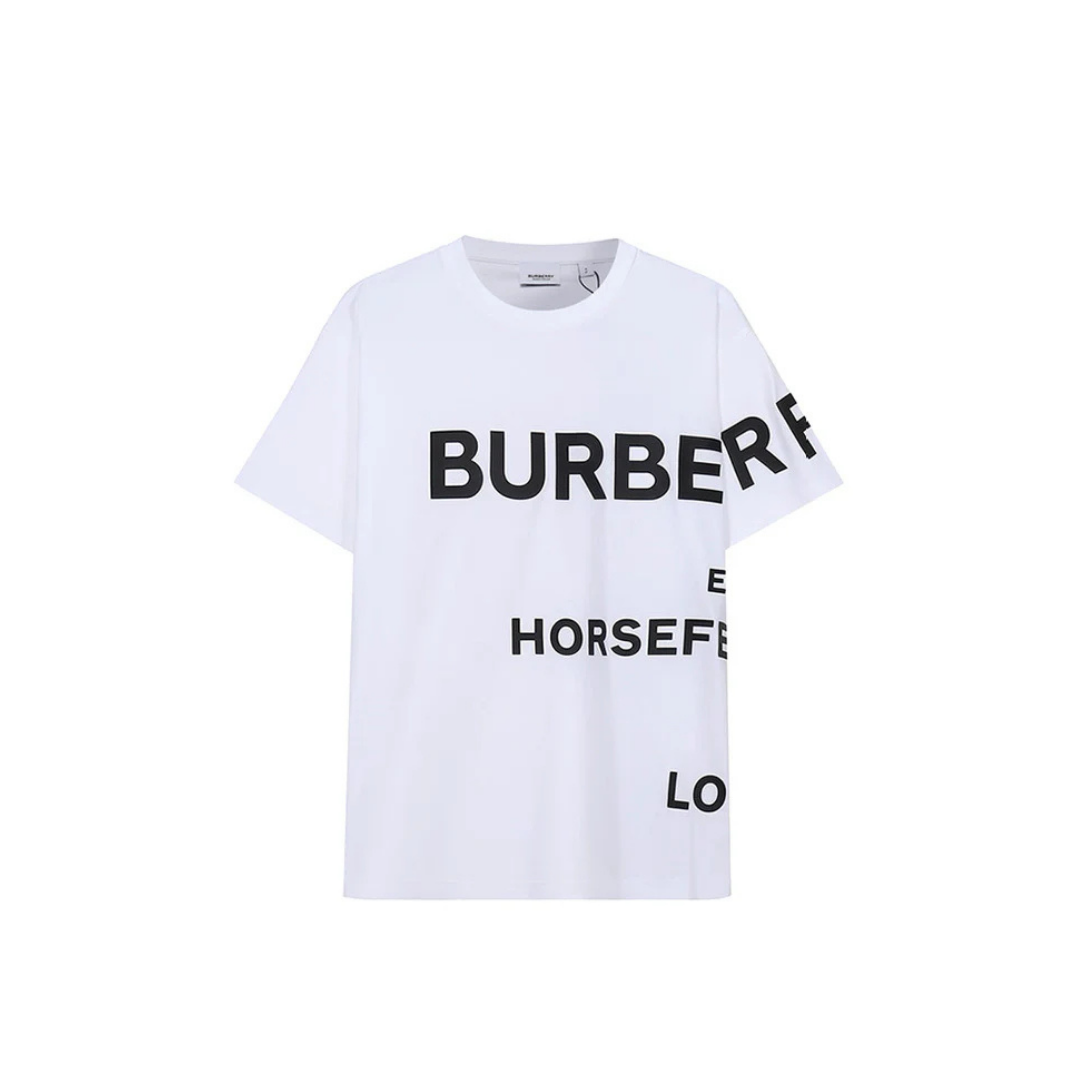 BURBERRY 3D BIG LOGO TEE WHITE