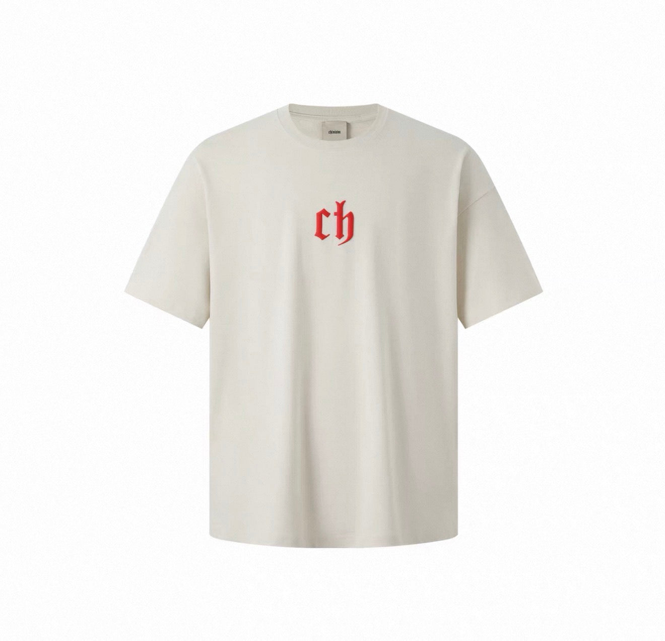 CHINISM CH RED LOGO TEE