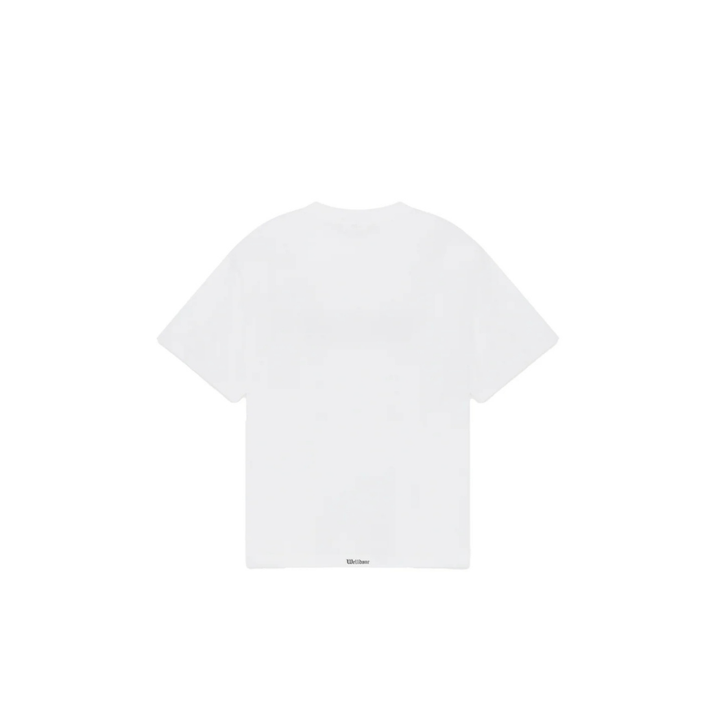 WE11DONE GOTHIC TEE WHITE
