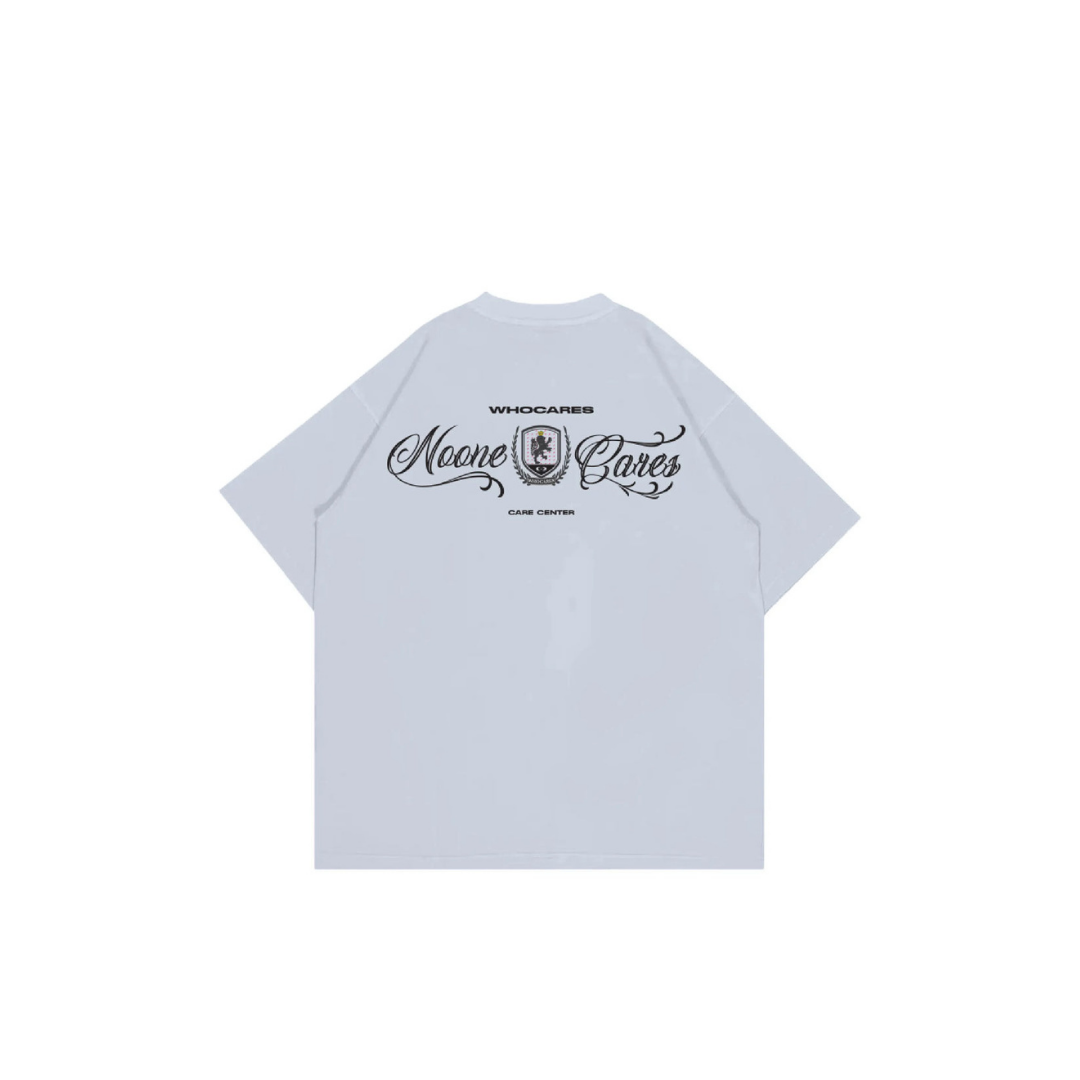 WHOCARE EMBLEM TEE GREY