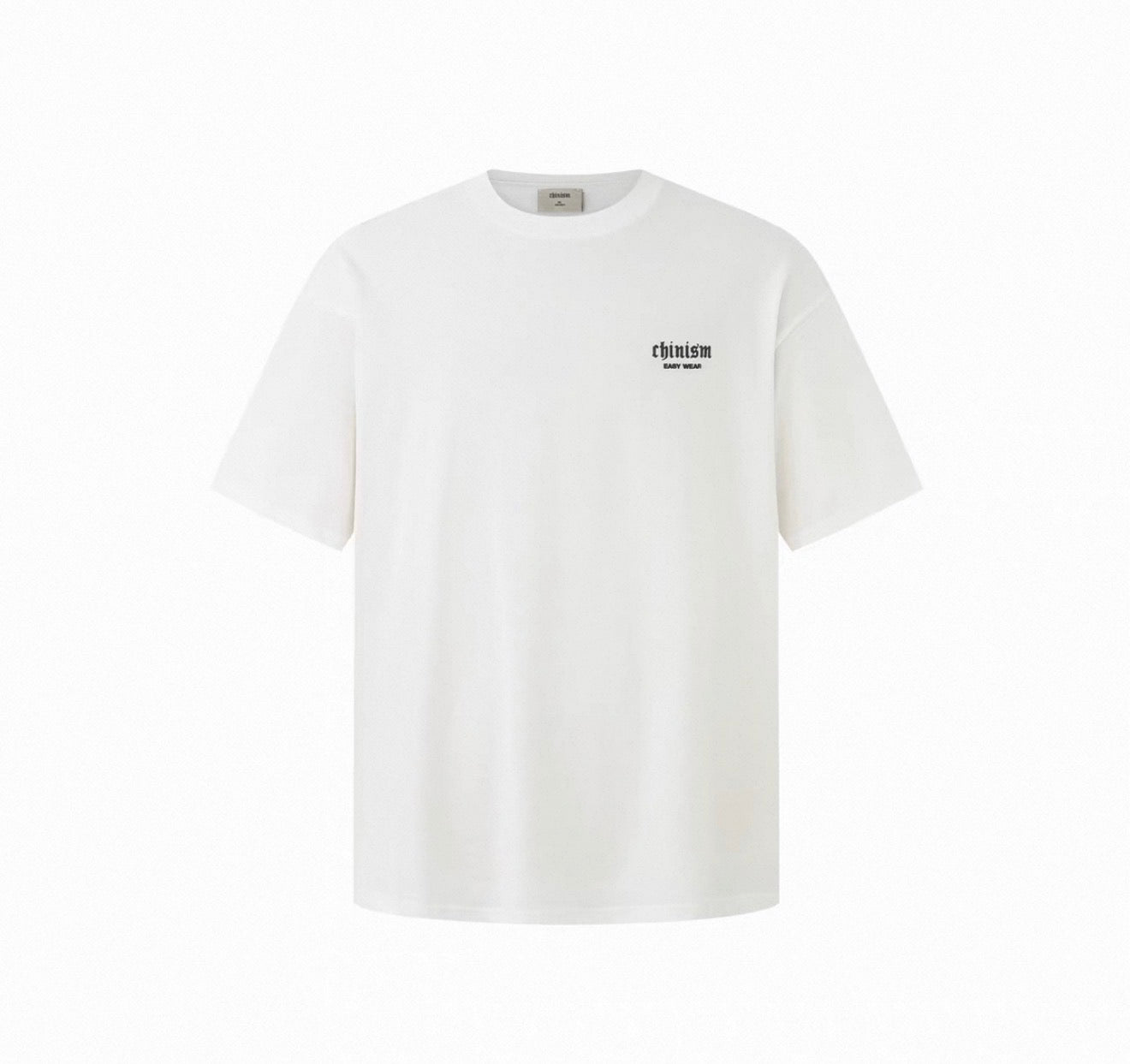 CHINISM BASIC LOGO TEE WHITE