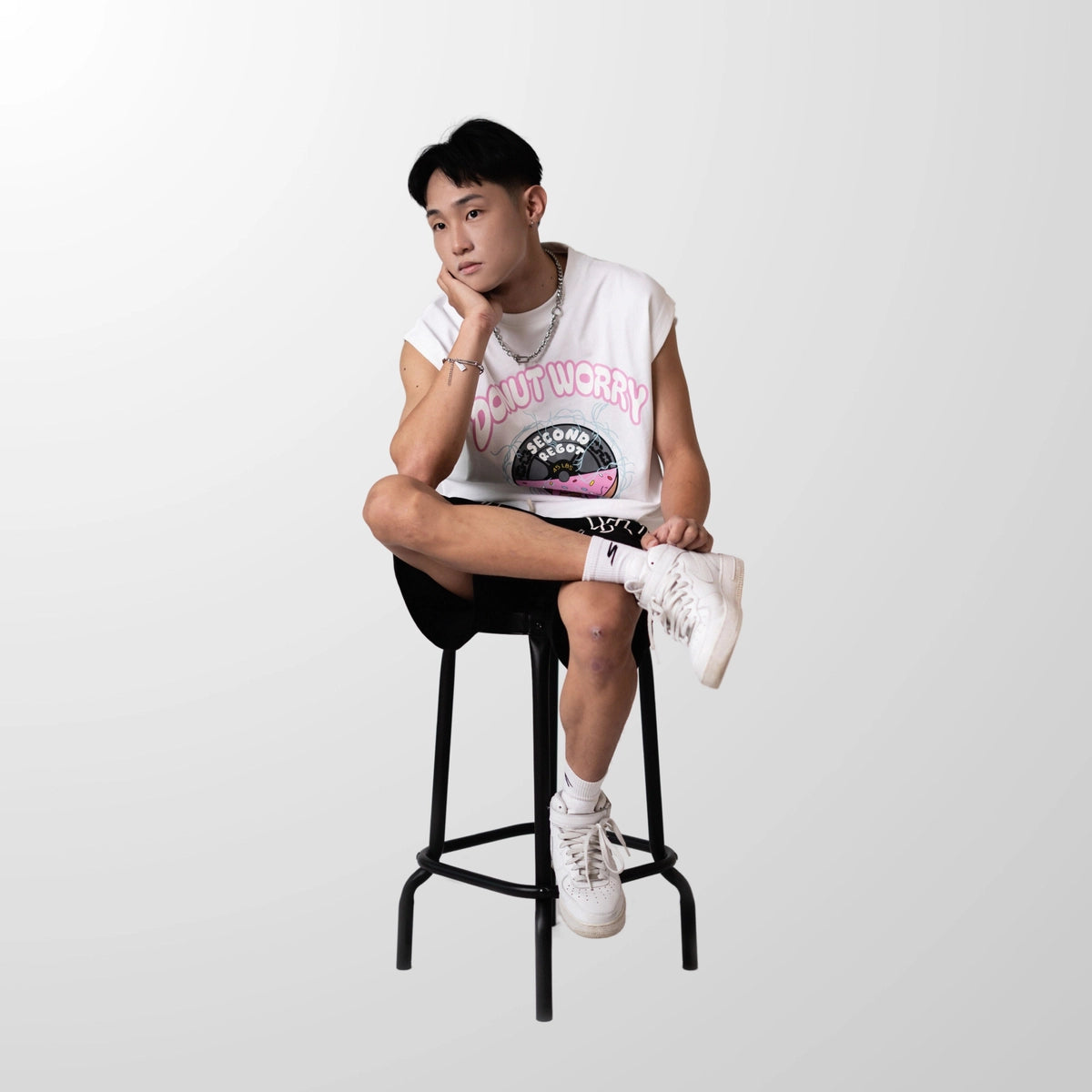 2ND DONUT WORRY WHITE