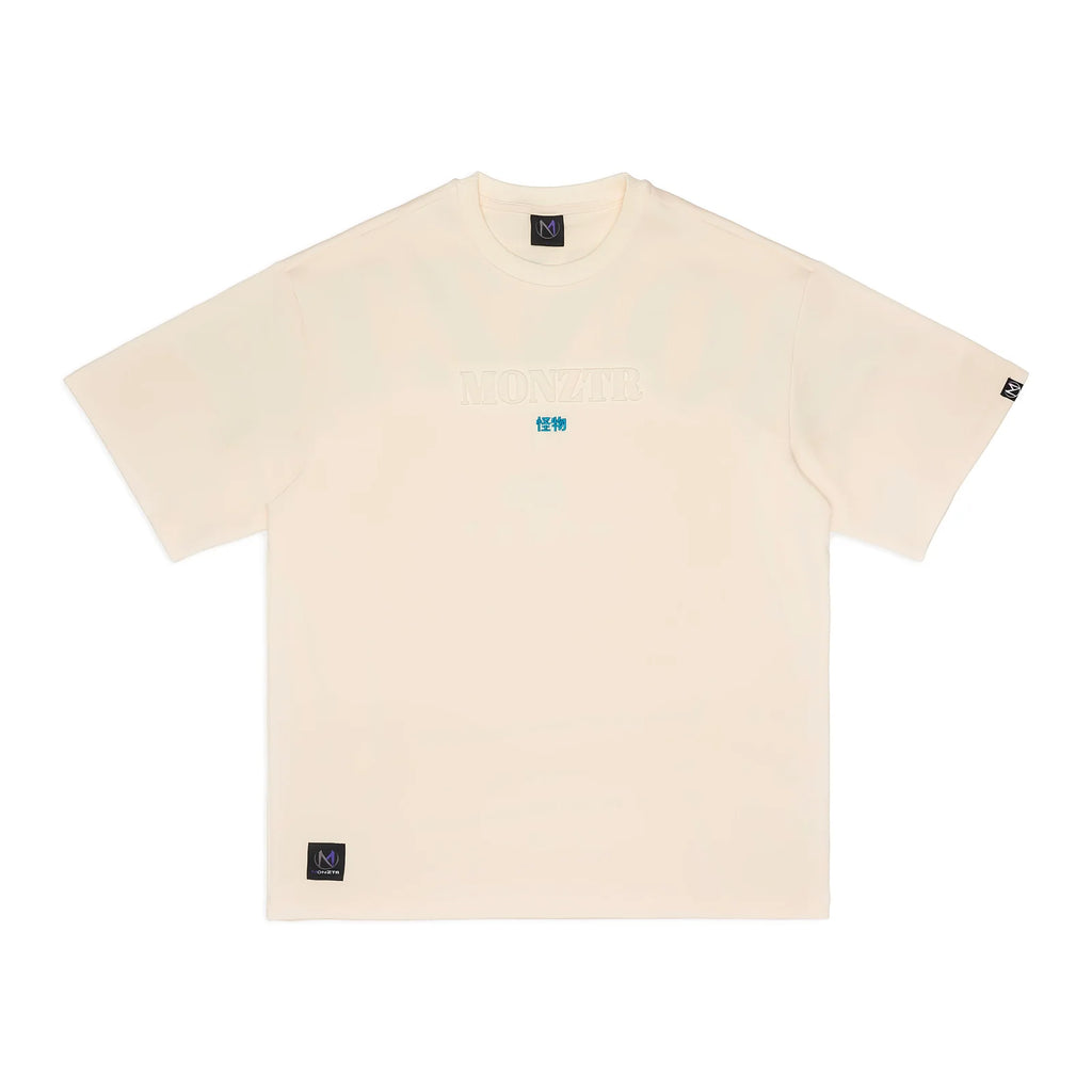 MONZTR PUFF TEE CREAM