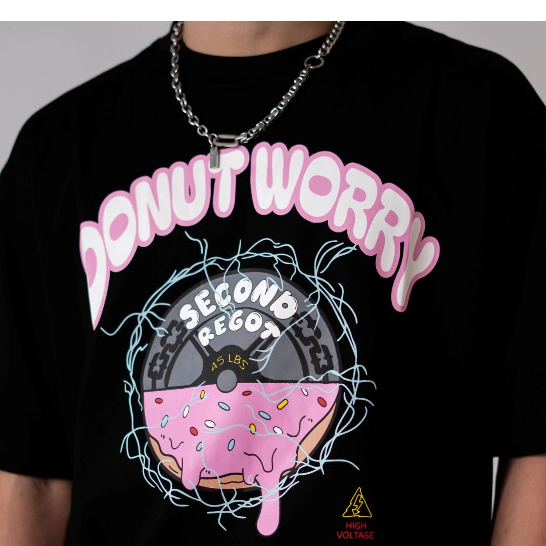 2ND DONUT WORRY BLACK