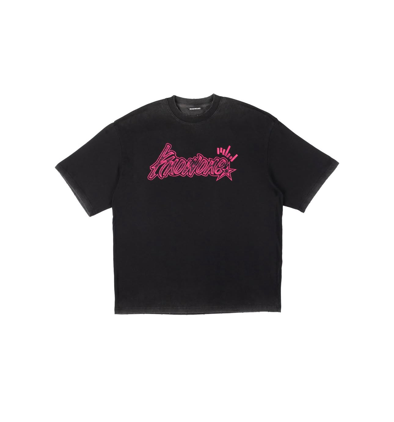 KNOWONE GRAFFITI TEE BLACK