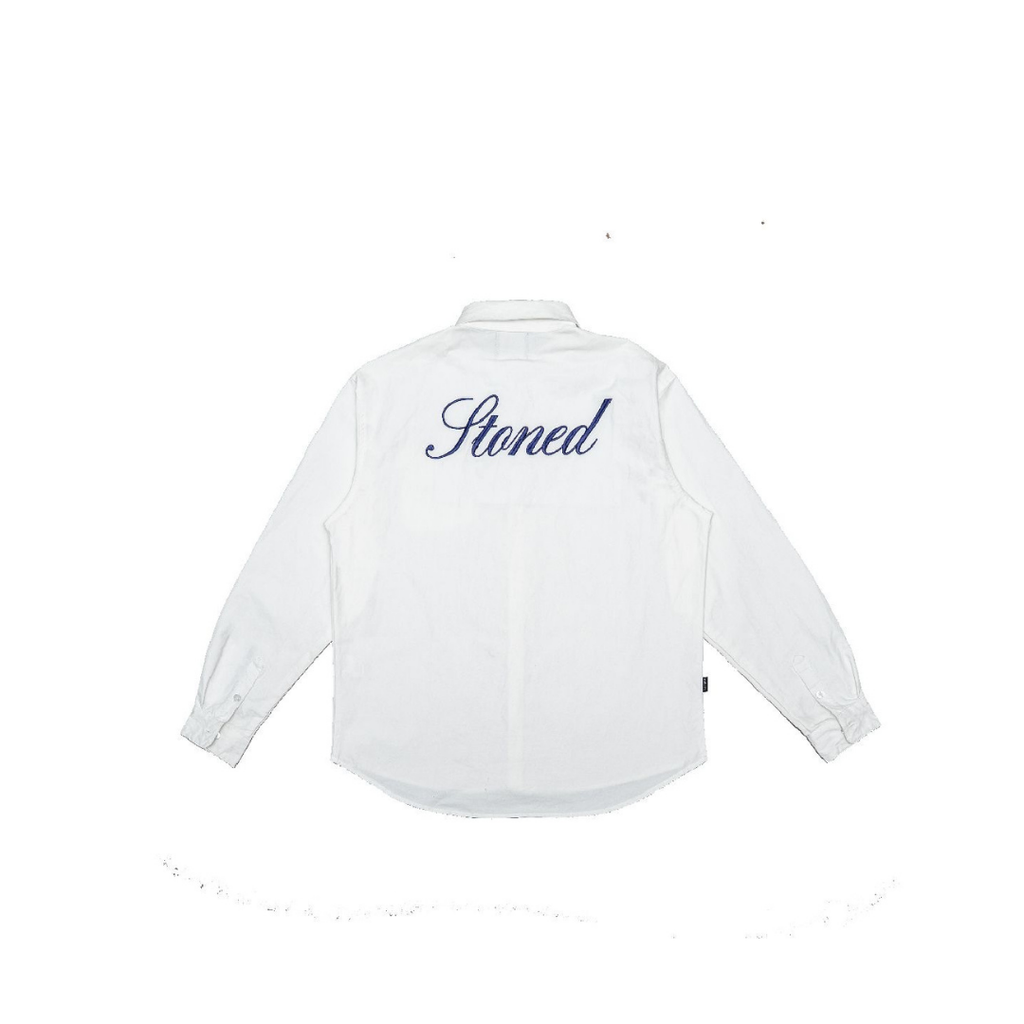 STONED BLESSED 25 SHIRT WHITE