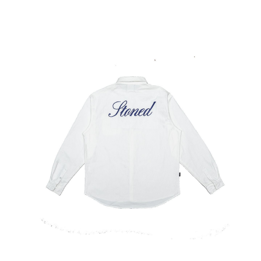 STONED BLESSED 25 SHIRT WHITE