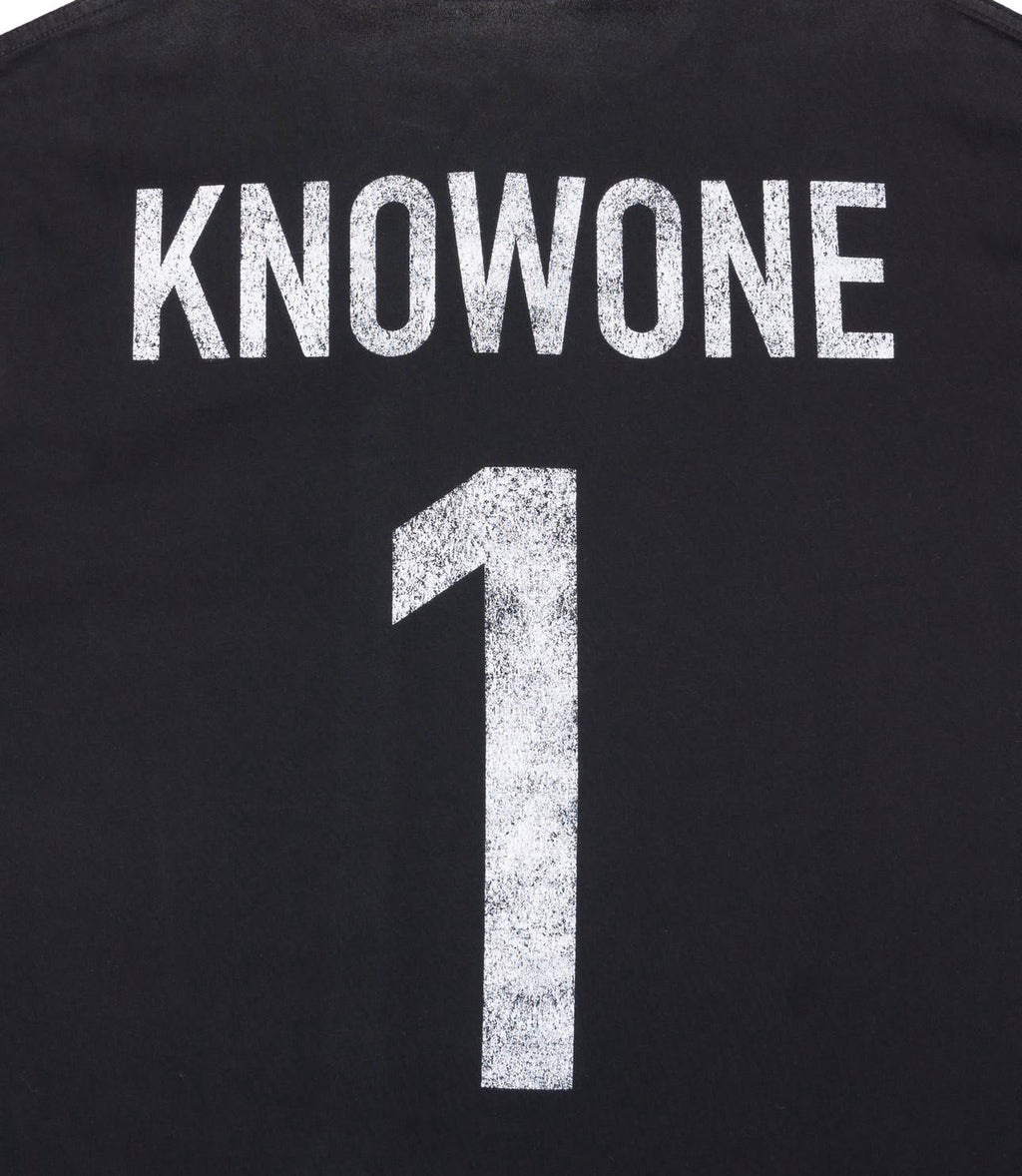 KNOWONE FOOTBALL TEE BLACK
