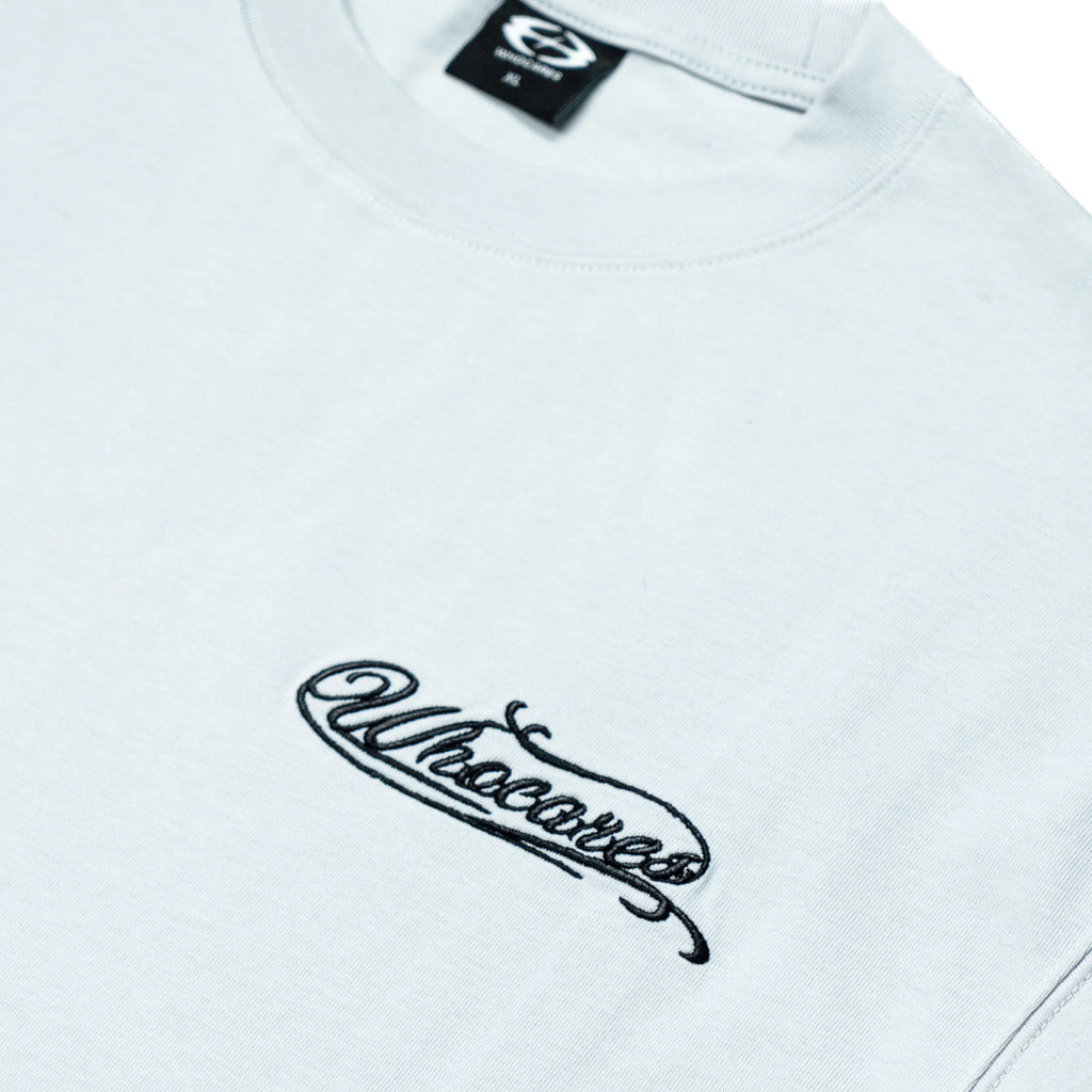 WHOCARE EMBLEM TEE GREY