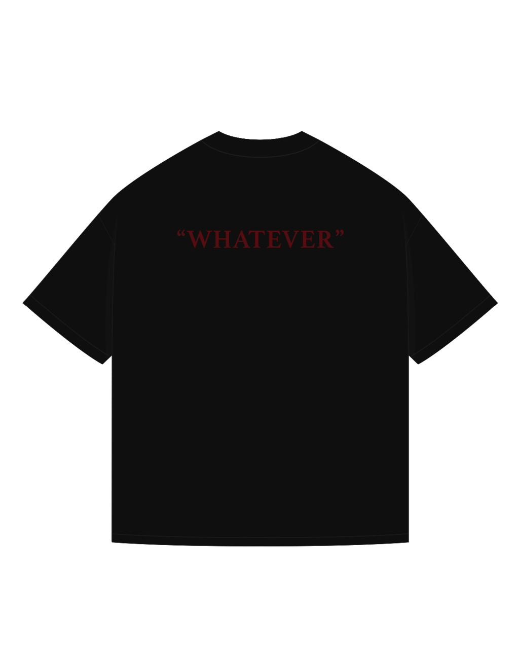 WHATEVER WAR HORSE TEE BLACK