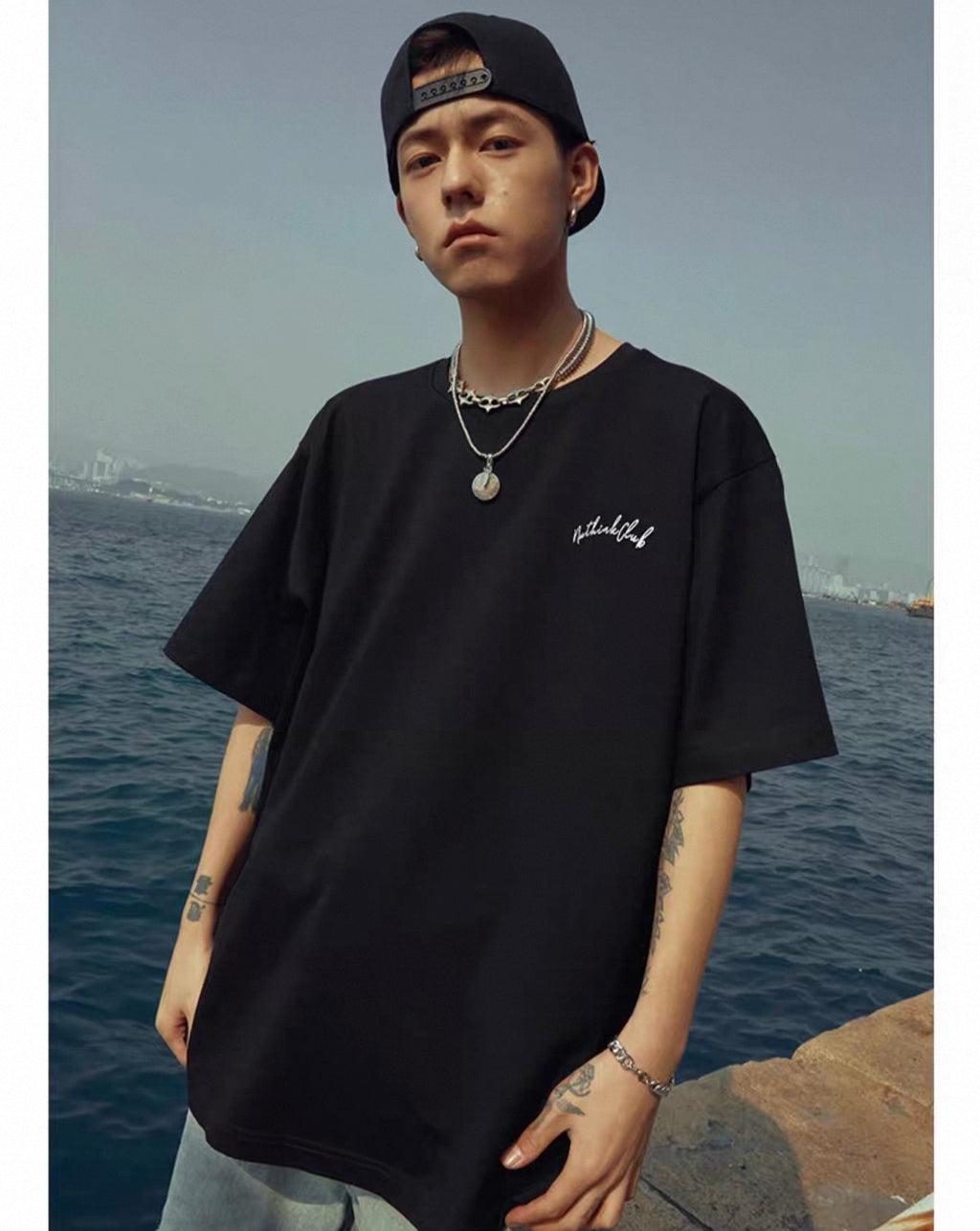 NUTHINK TEE BLACK 012