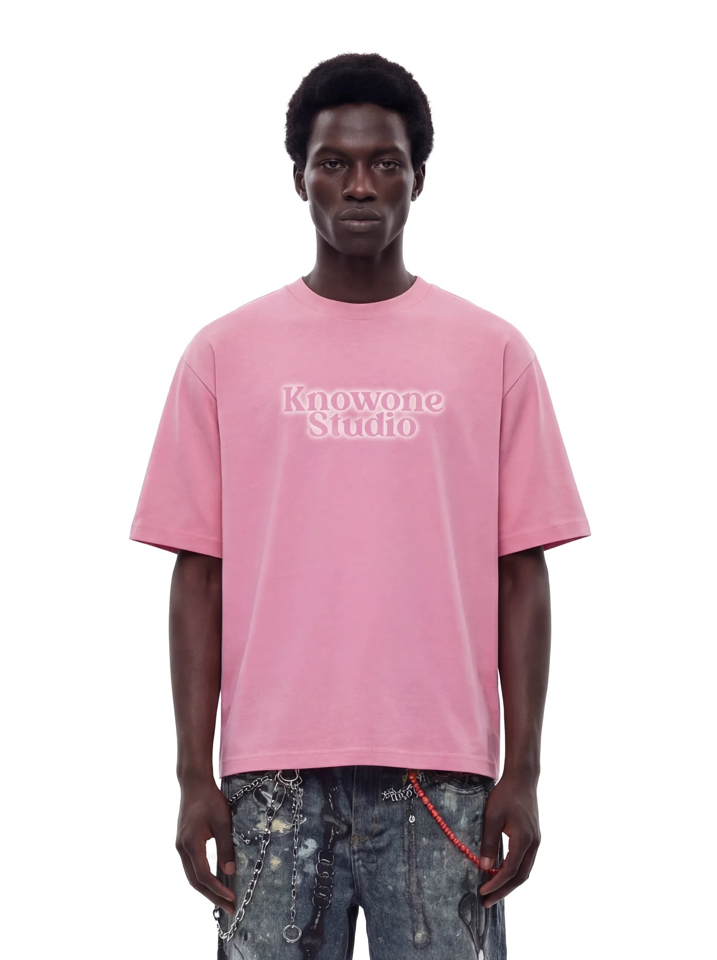 KNOWONE BASIC TEE 2.0 PINK