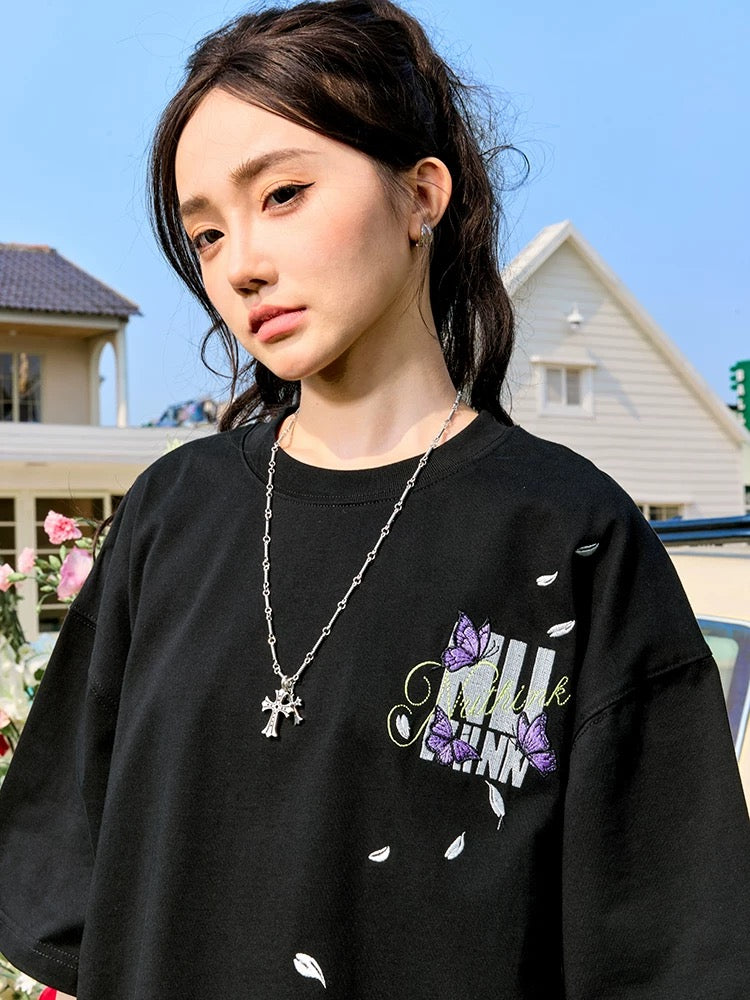 NUTHINK TEE BLACK 003