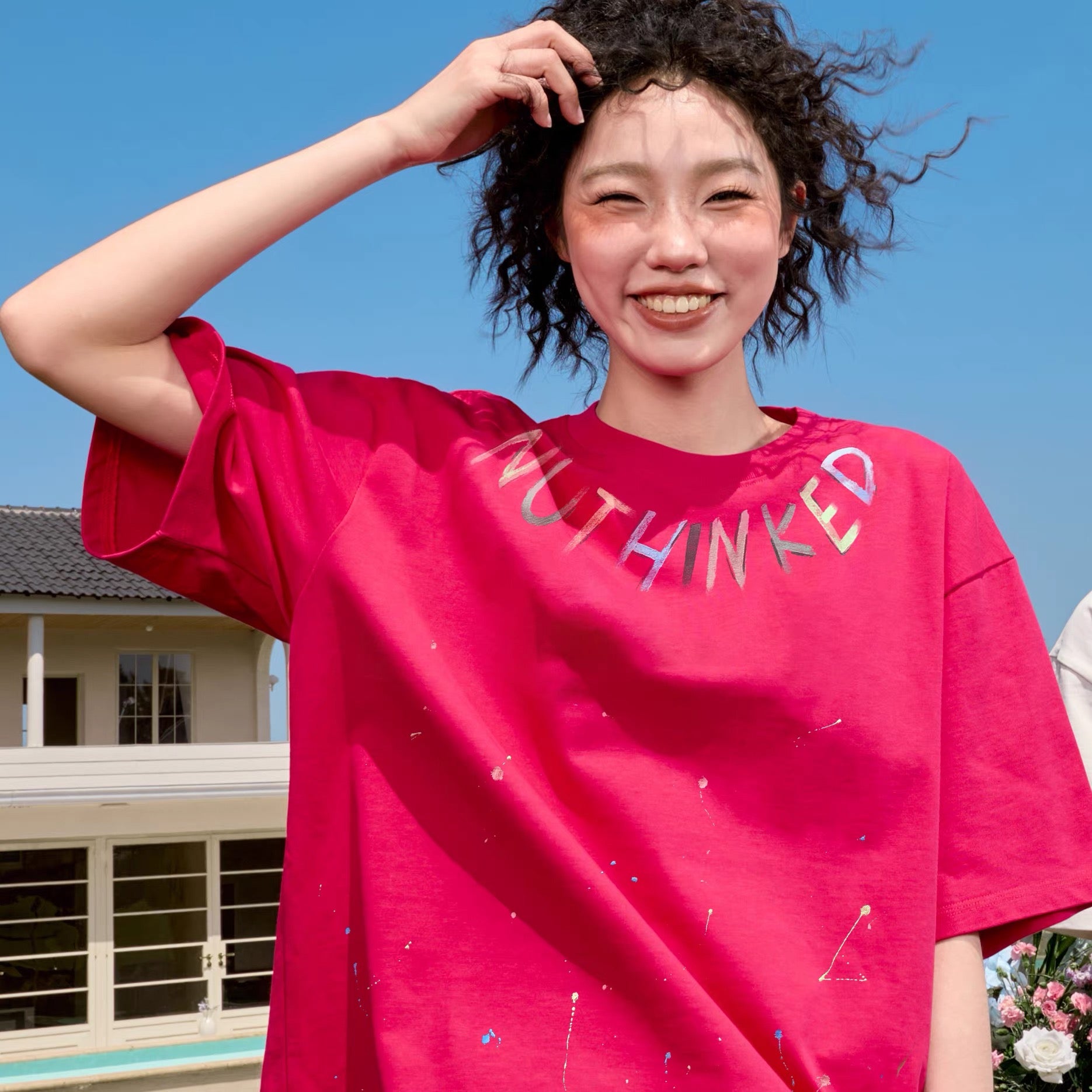 NUTHINK TEE PINK 009