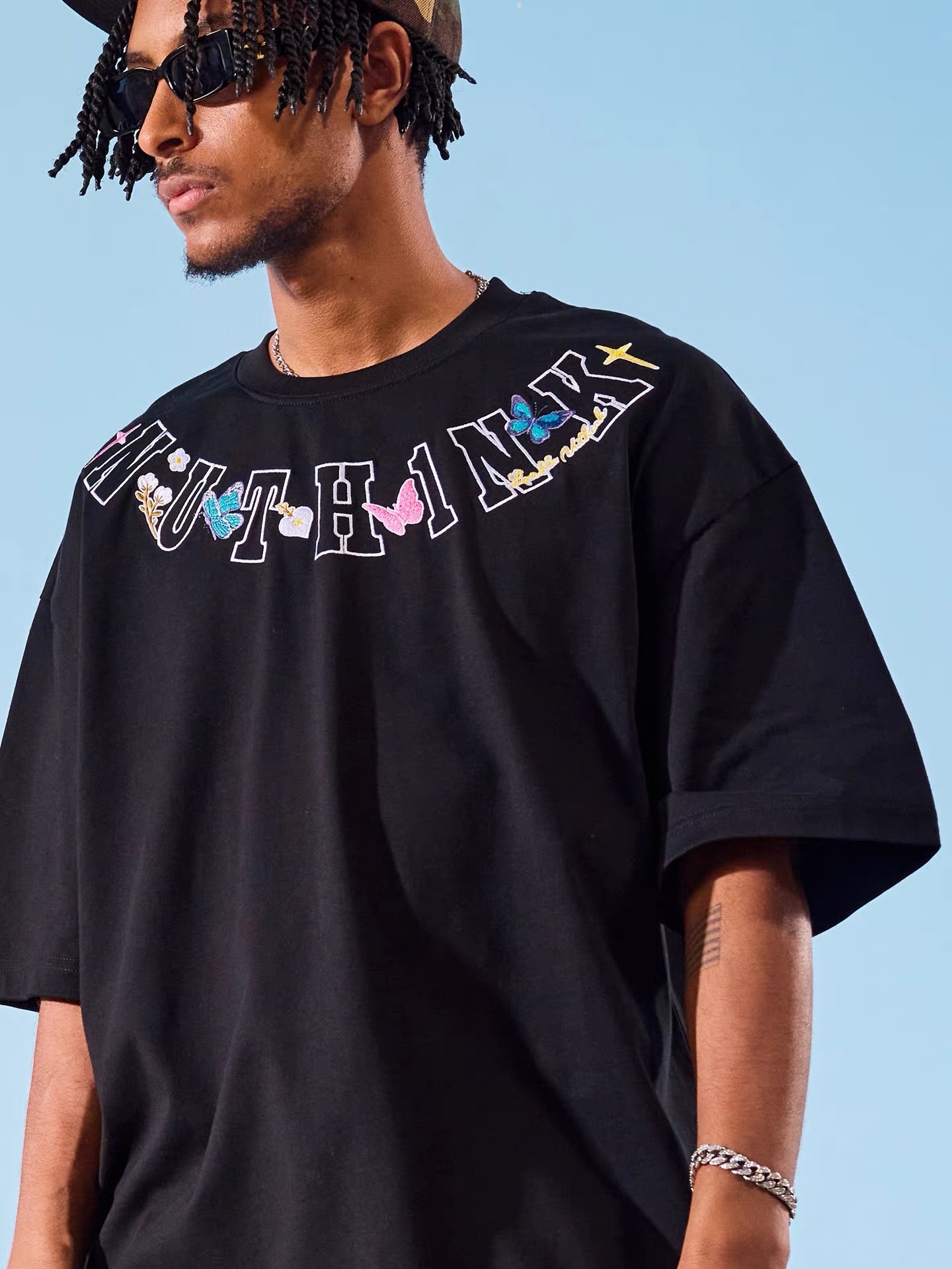 NUTHINK TEE BLACK 011