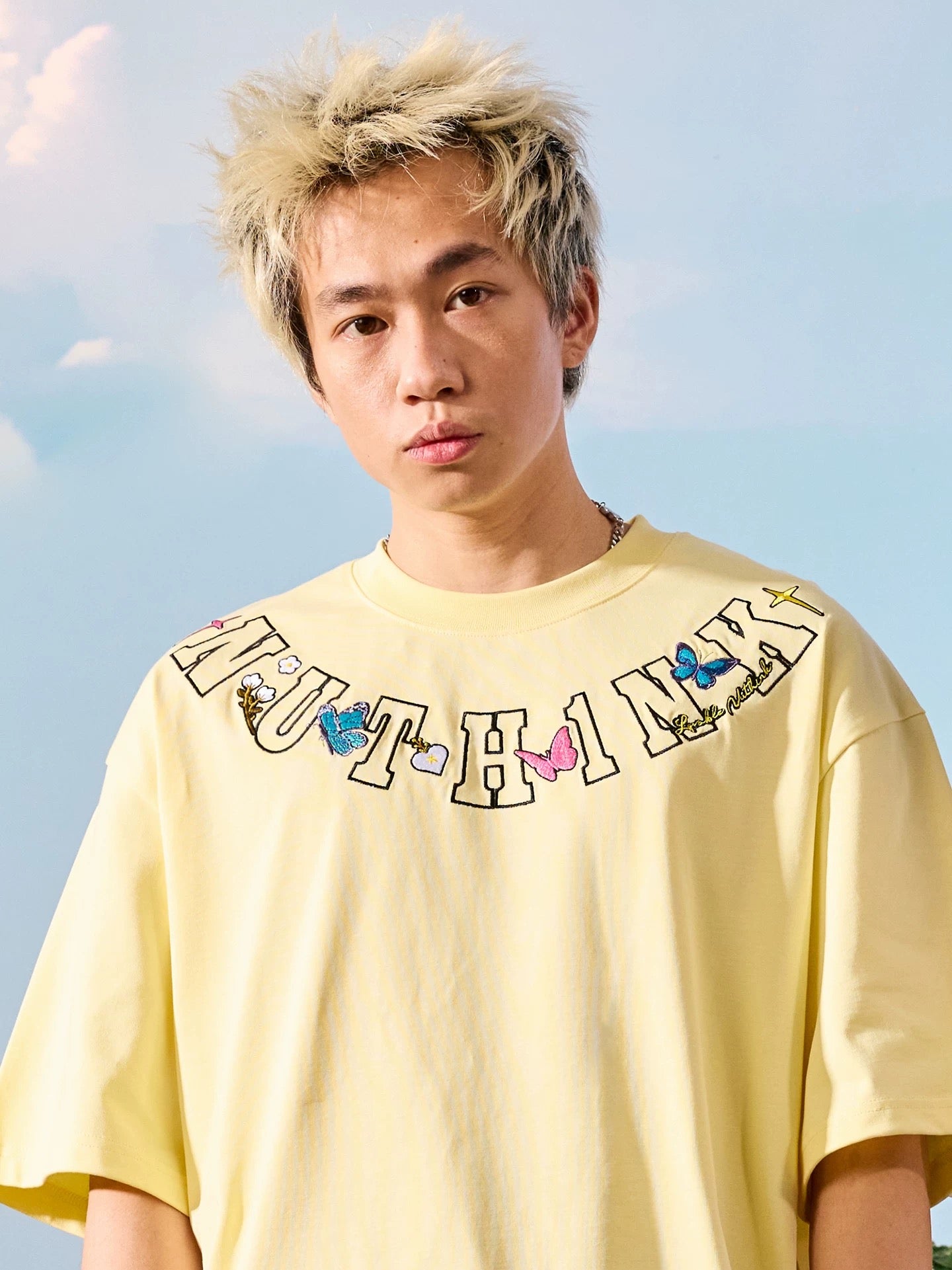 NUTHINK TEE YELLOW 010