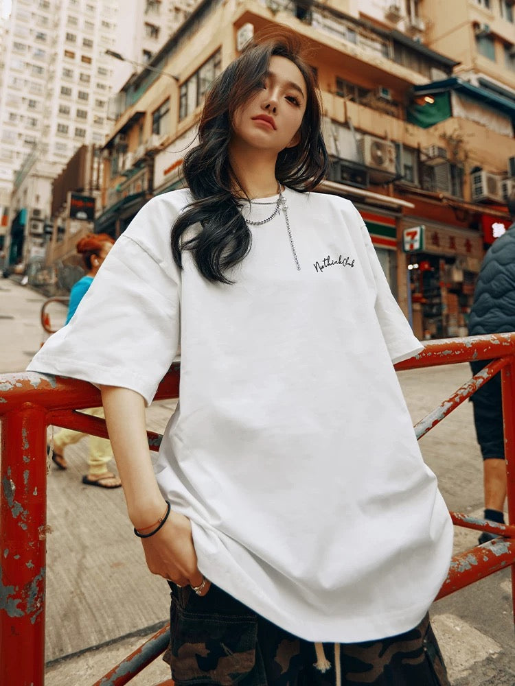 NUTHINK TEE WHITE 013