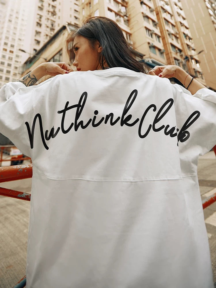 NUTHINK TEE WHITE 013
